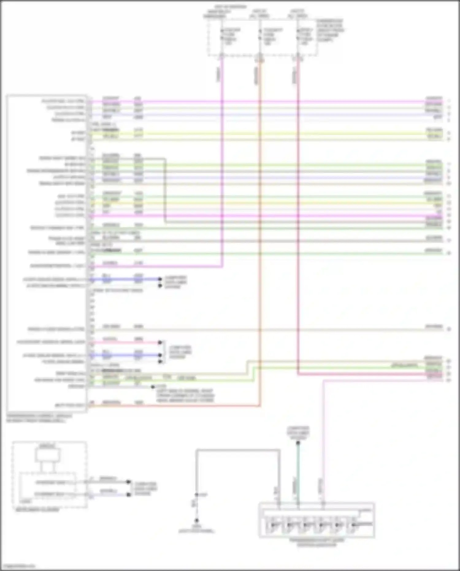 Wiring diagram in spd sig for Chevrolet Camaro VI facelift (2018-2024) (1 of 1)