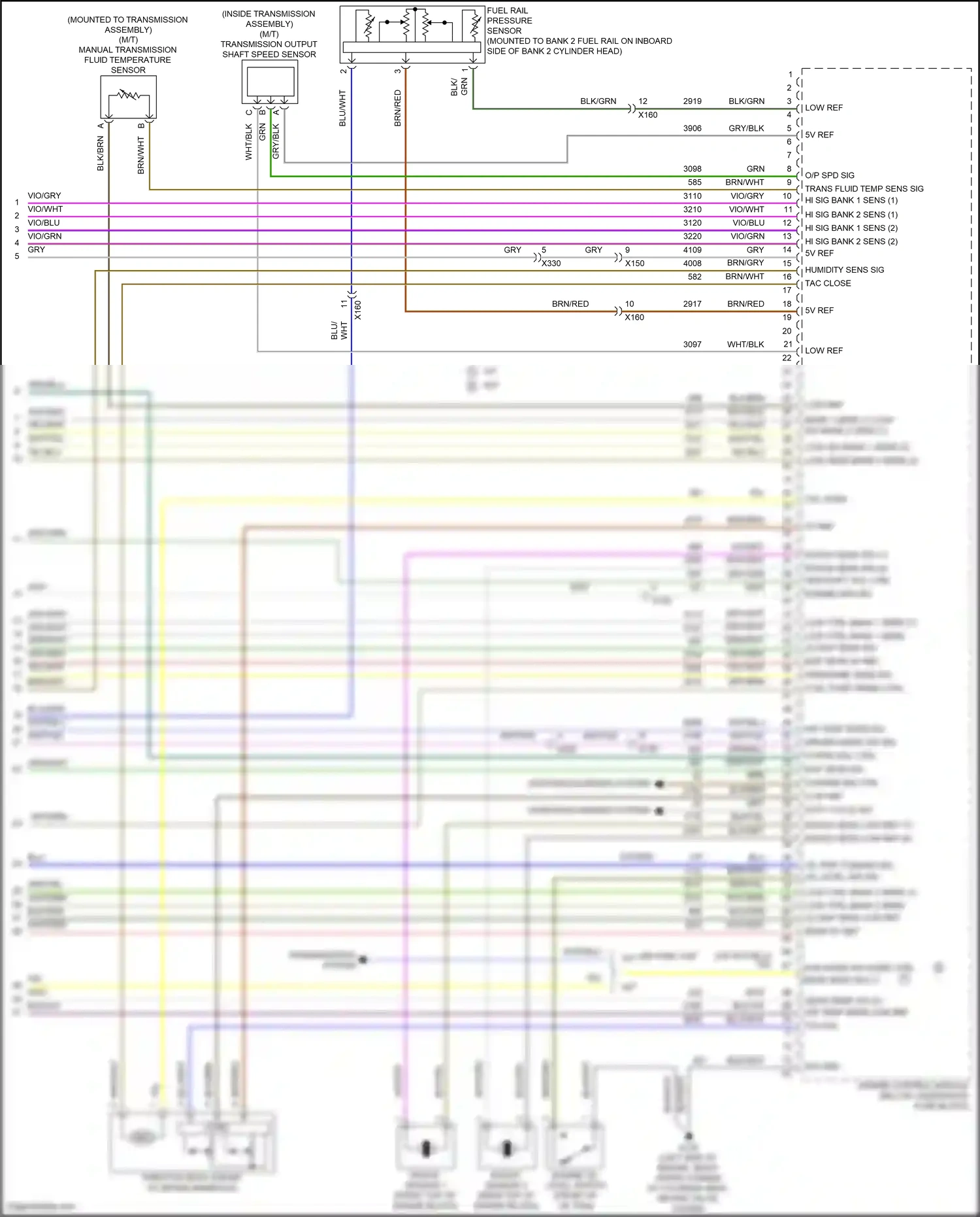 Wiring diagram low ref for Chevrolet Camaro VI facelift (2018-2024) (20 of 25)