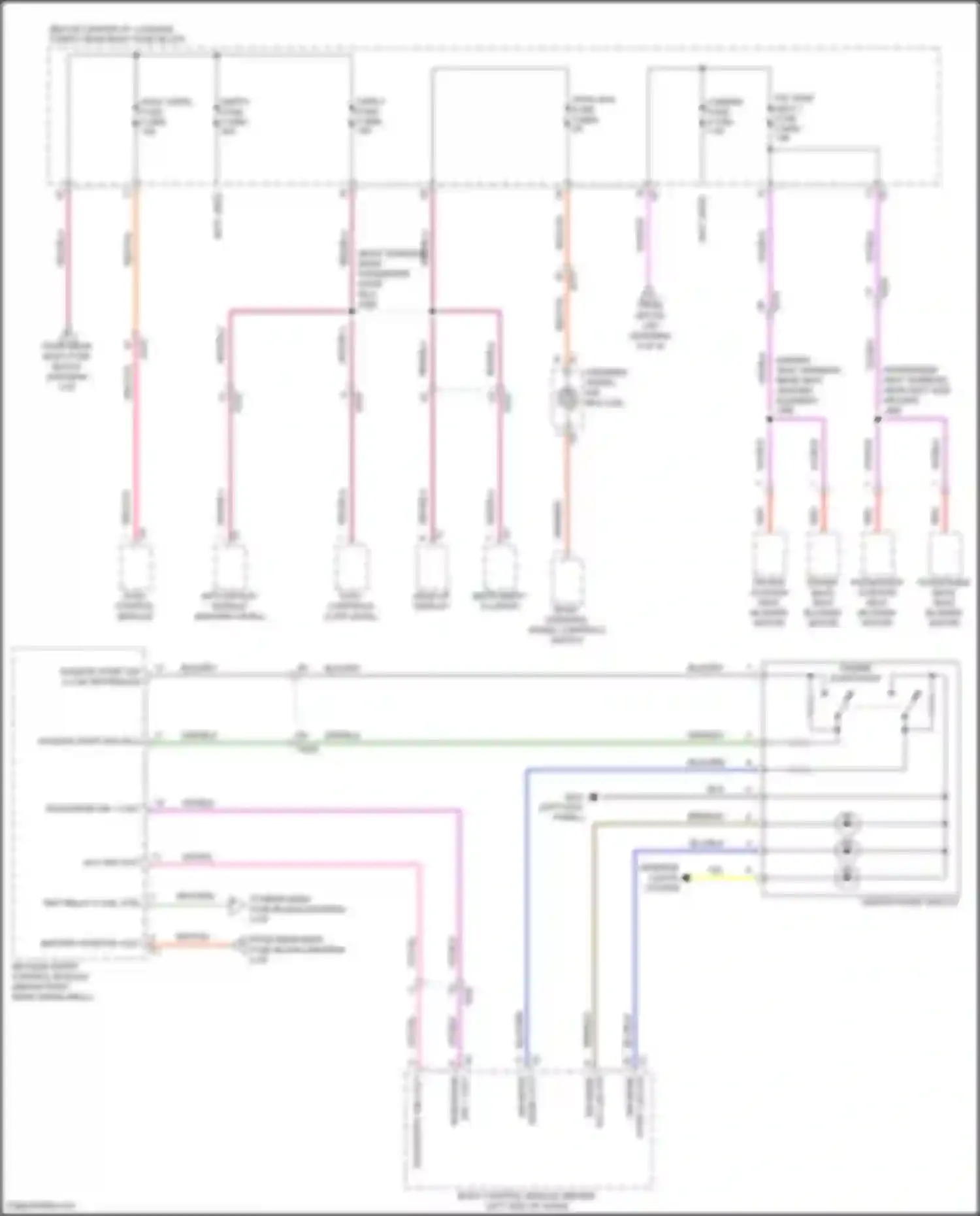 Wiring diagram passive start sw 2 low reference for Chevrolet Camaro VI facelift (2018-2024) (1 of 1)