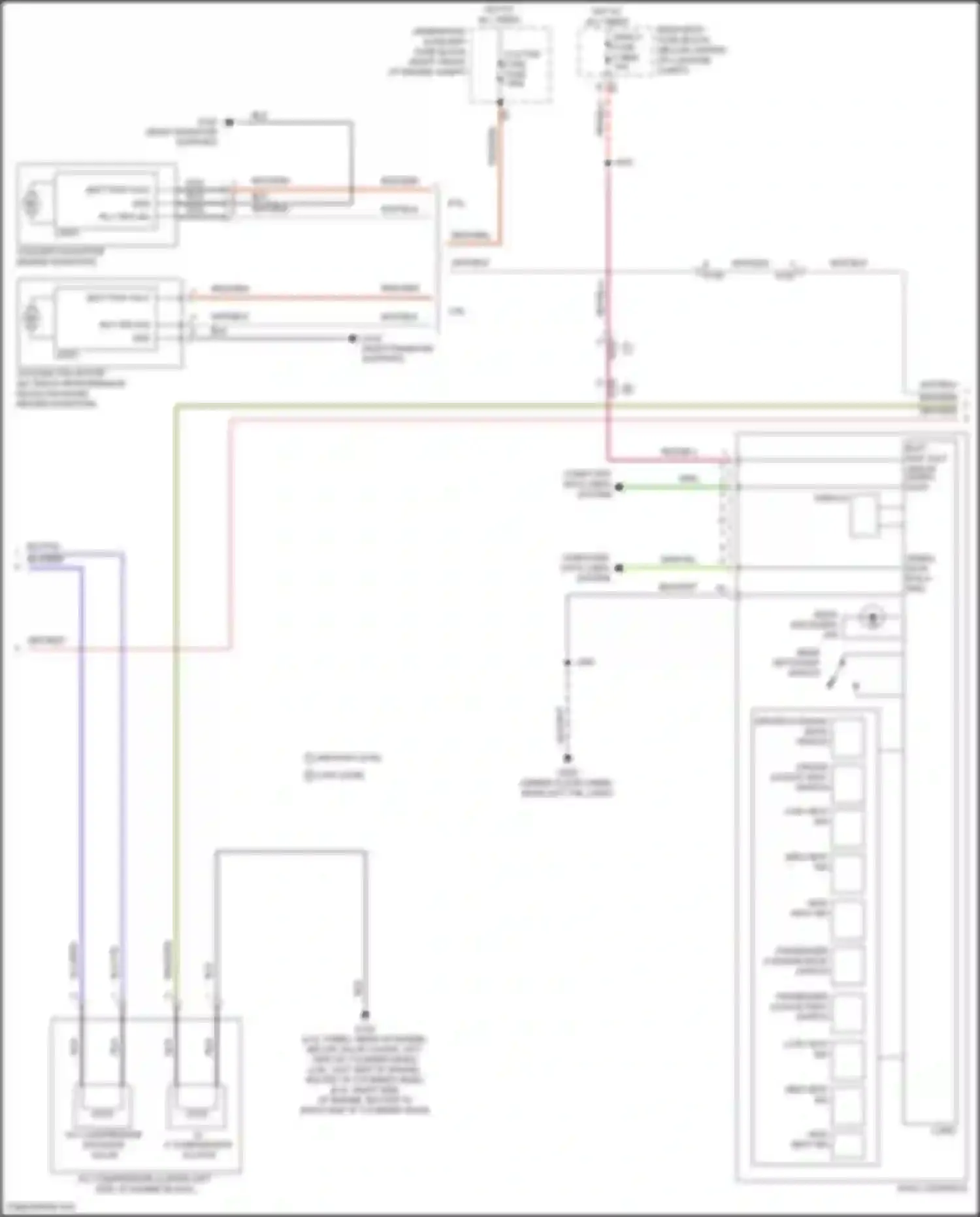 Wiring diagram serial data bus 9 gnd for Chevrolet Camaro VI facelift (2018-2024) (1 of 1)