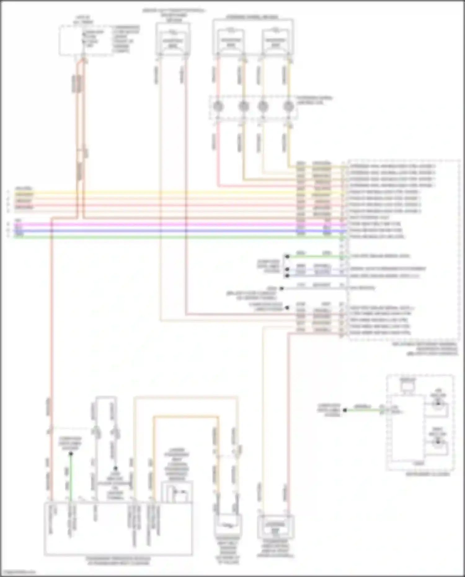 Wiring diagram serial data communication enable for Chevrolet Camaro VI facelift (2018-2024) (9 of 9)