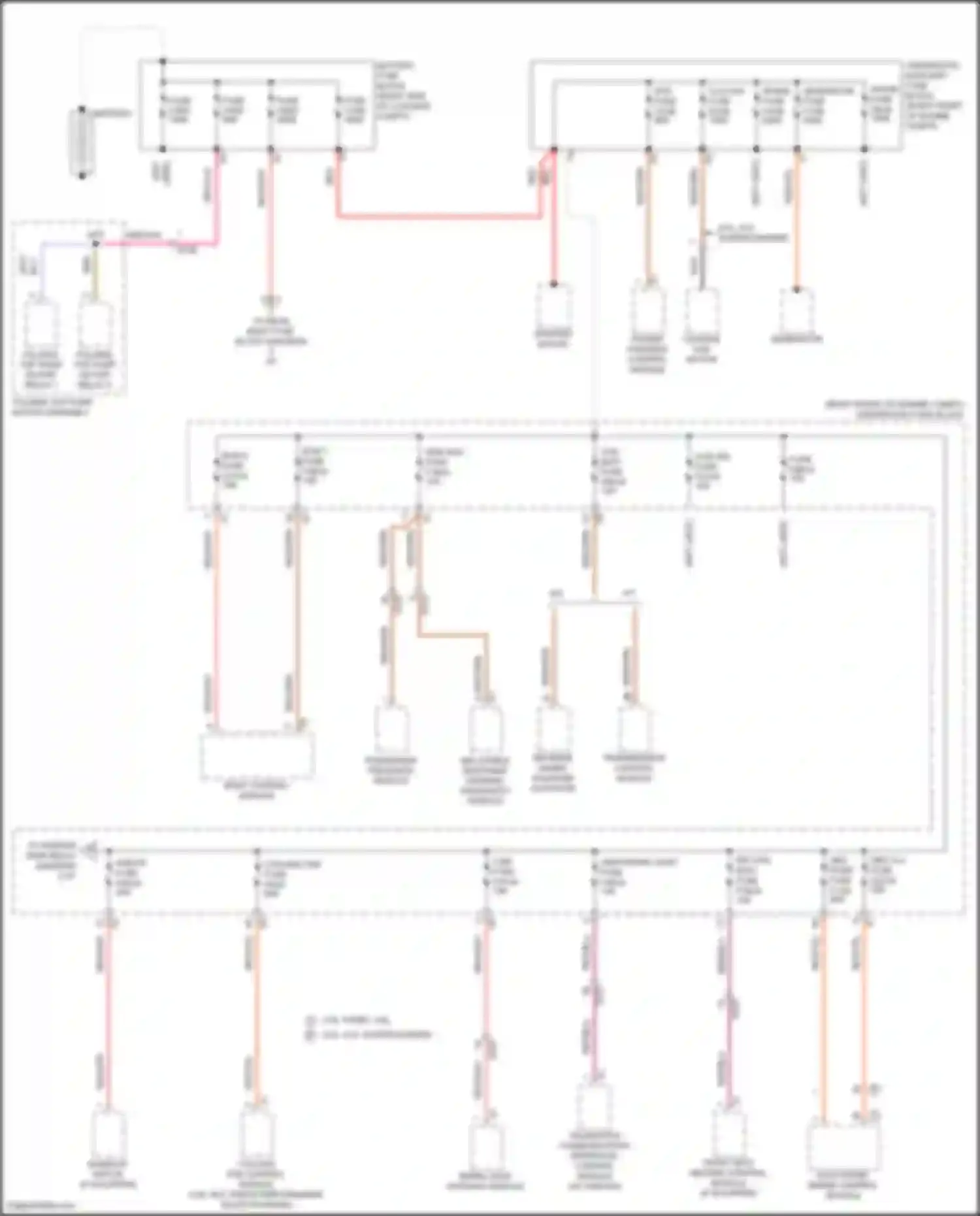 Wiring diagram serial data gateway module for Chevrolet Camaro VI facelift (2018-2024) (2 of 2)