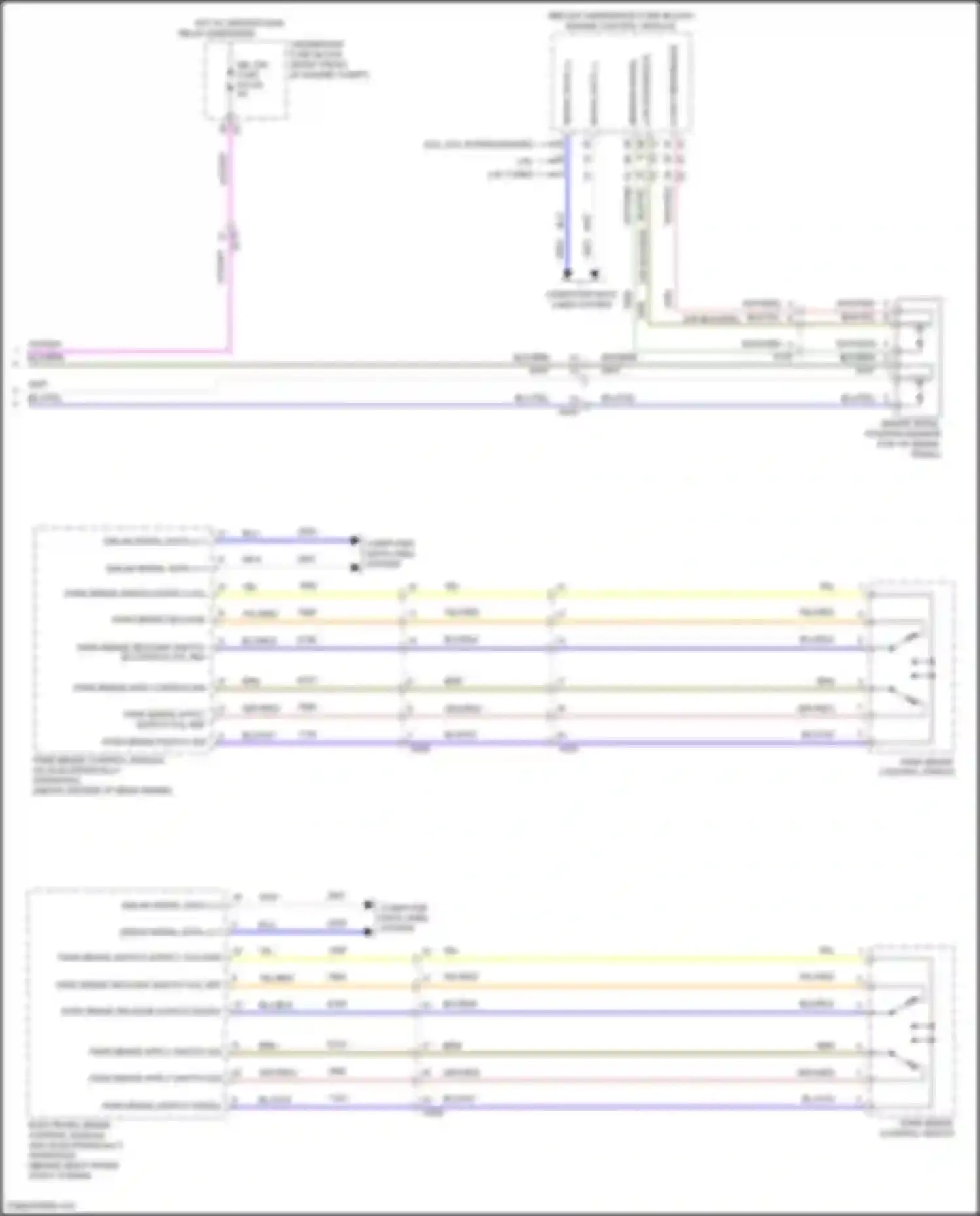 Wiring diagram serial data for Chevrolet Camaro VI facelift (2018-2024) (2 of 18)