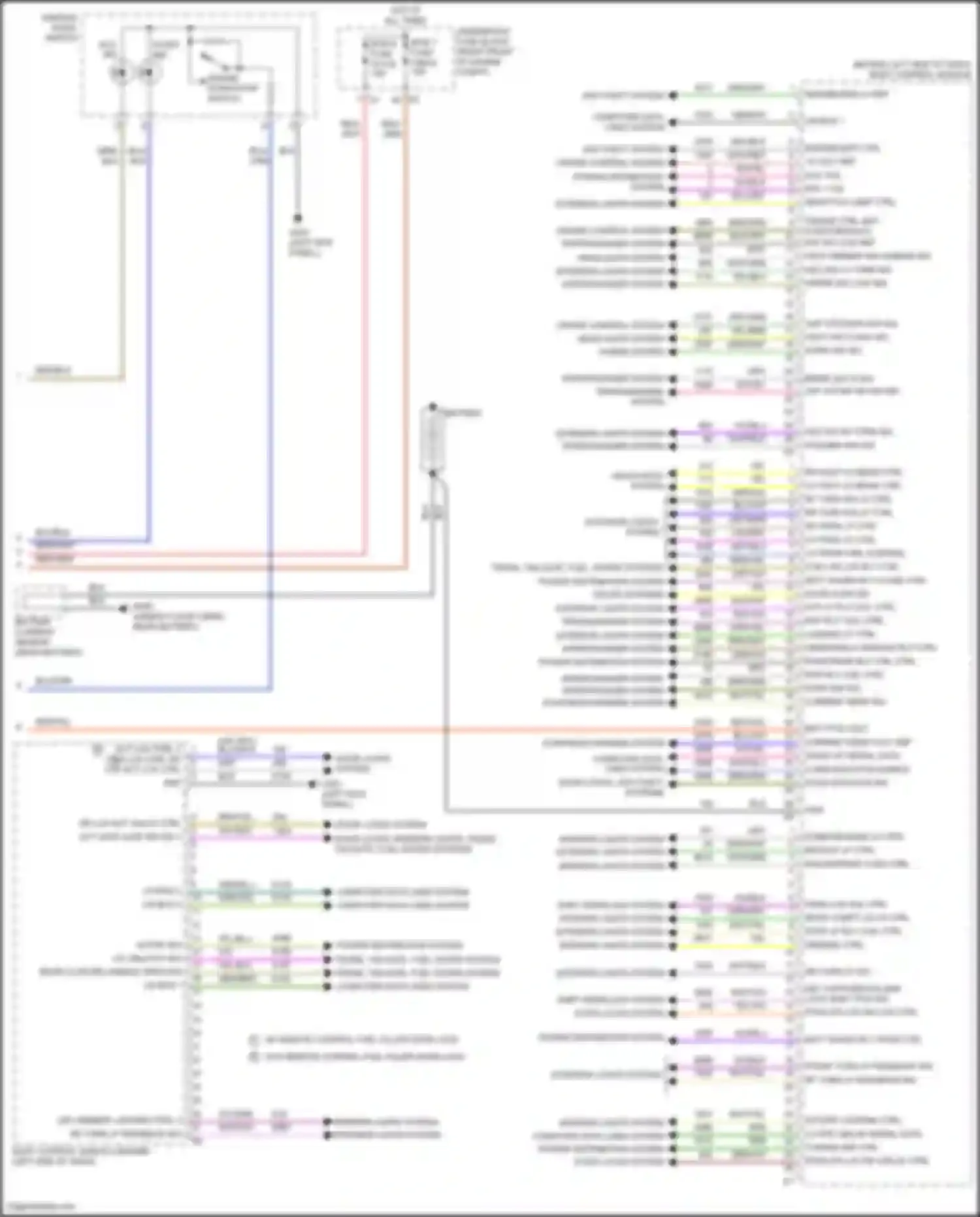 Wiring diagram underhood fuse block for Chevrolet Camaro VI facelift (2018-2024) (32 of 63)