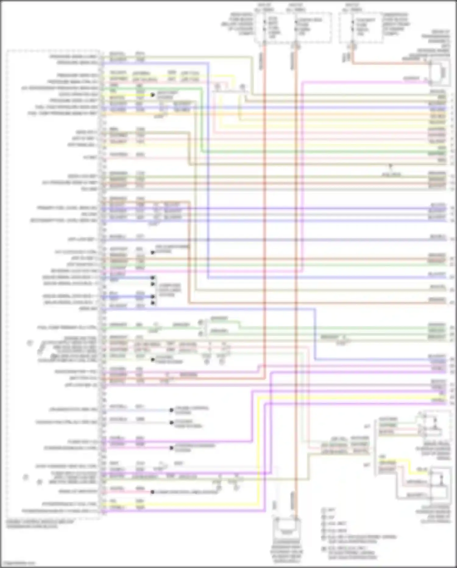 Wiring diagram underhood fuse block for Chevrolet Camaro VI facelift (2018-2024) (61 of 63)