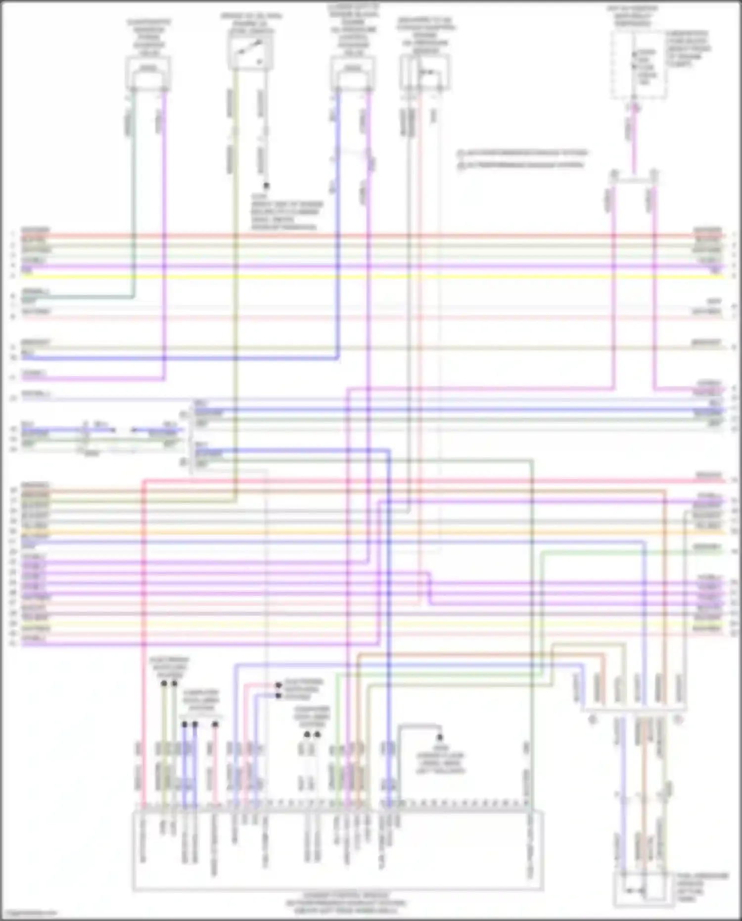Wiring diagram underhood fuse block for Chevrolet Camaro VI facelift (2018-2024) (55 of 63)
