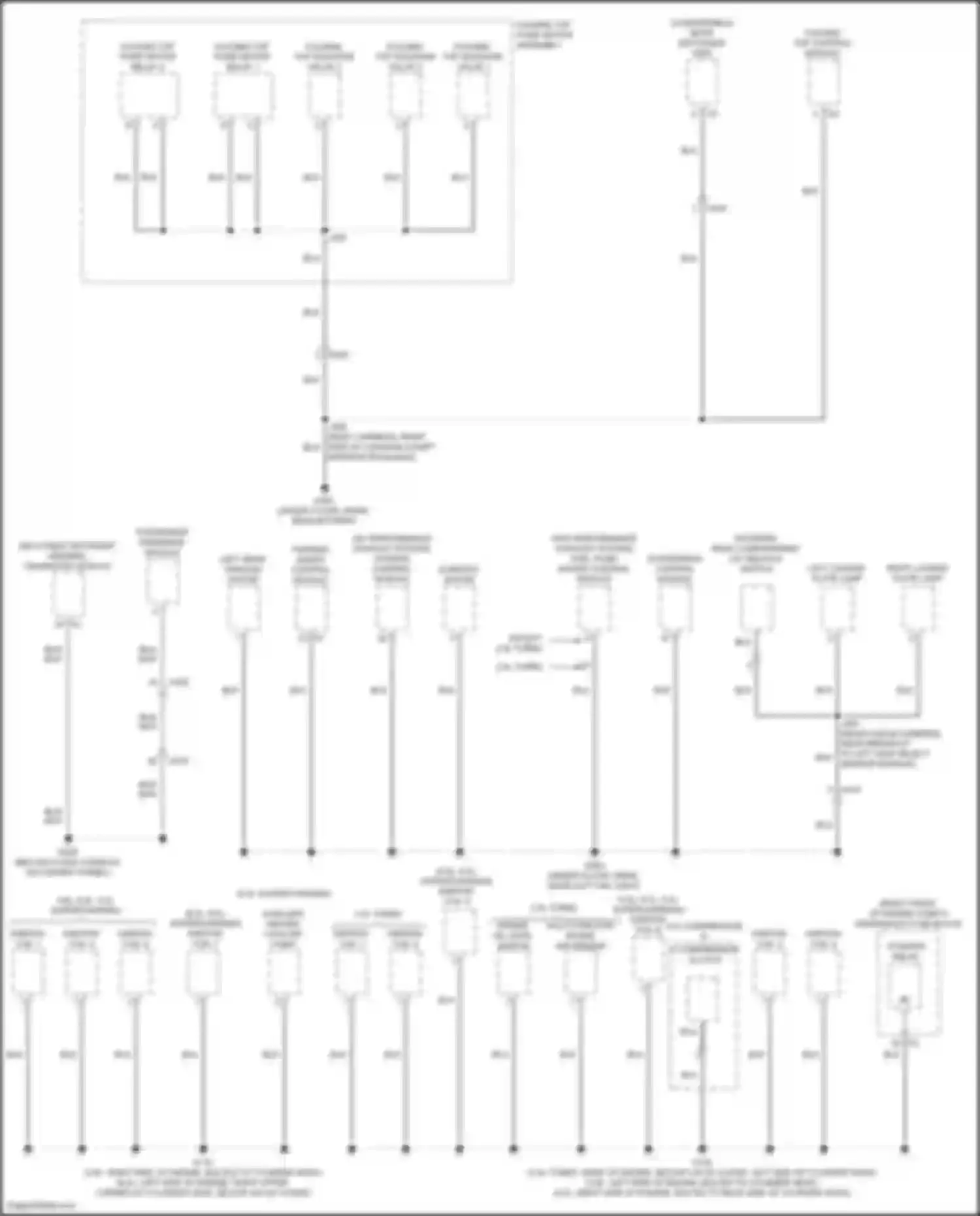 Wiring diagram underhood fuse block for Chevrolet Camaro VI facelift (2018-2024) (37 of 63)