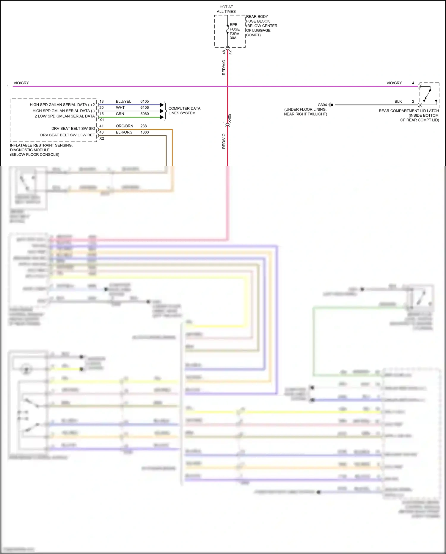 Wiring diagram volt ref for Chevrolet Camaro VI facelift (2018-2024) (2 of 4)