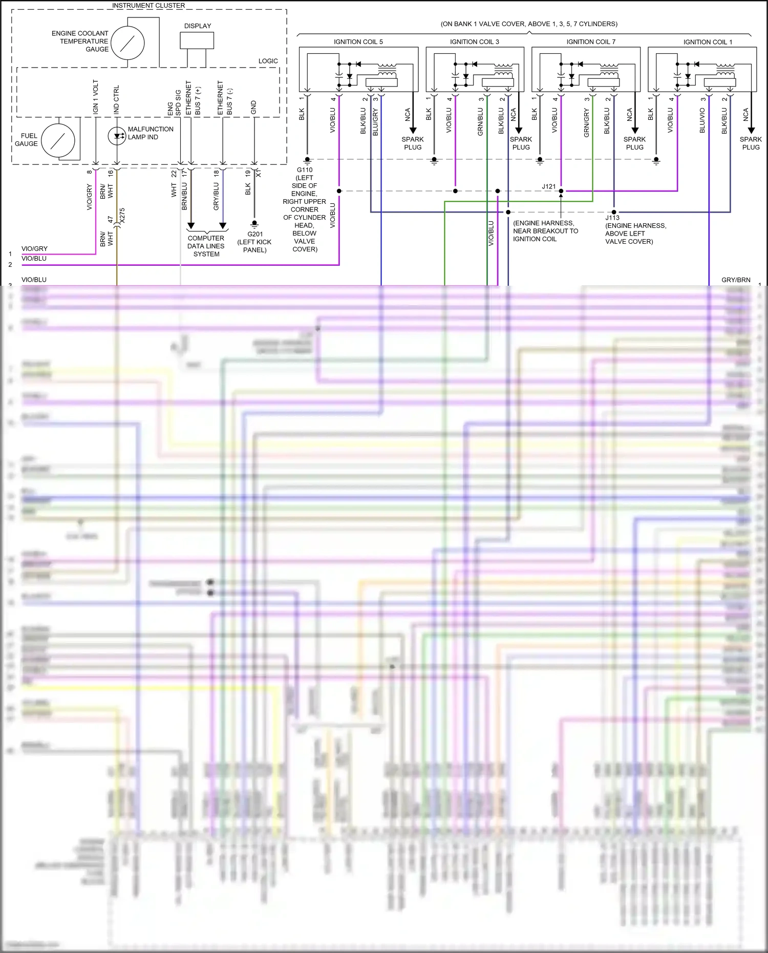 Wiring diagram volt ref for Chevrolet Camaro VI facelift (2018-2024) (3 of 4)