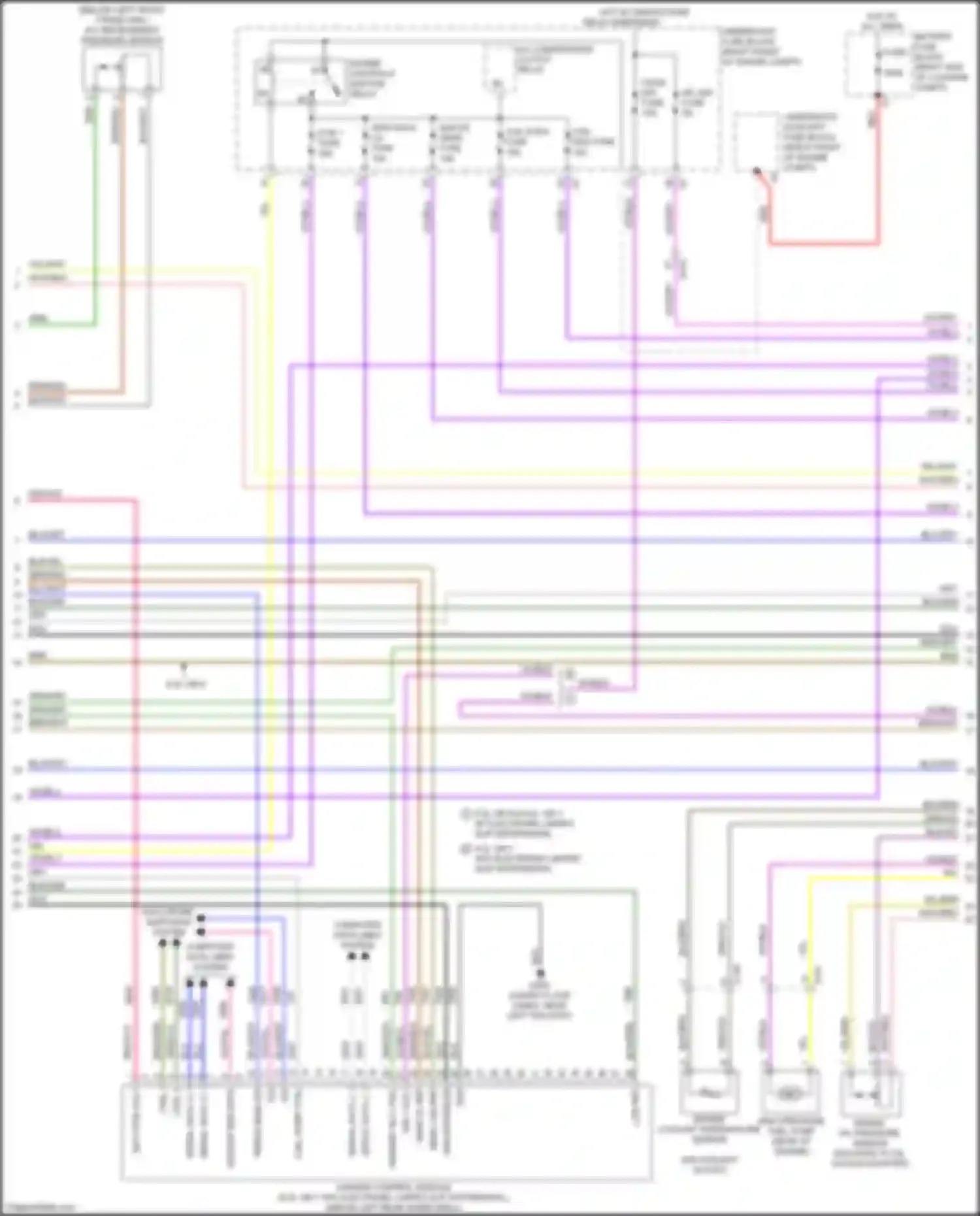 Camaro Chevrolet VI (2015-2018): Wiring diagram engine performance 6.2l vin 6 (3 of 9)