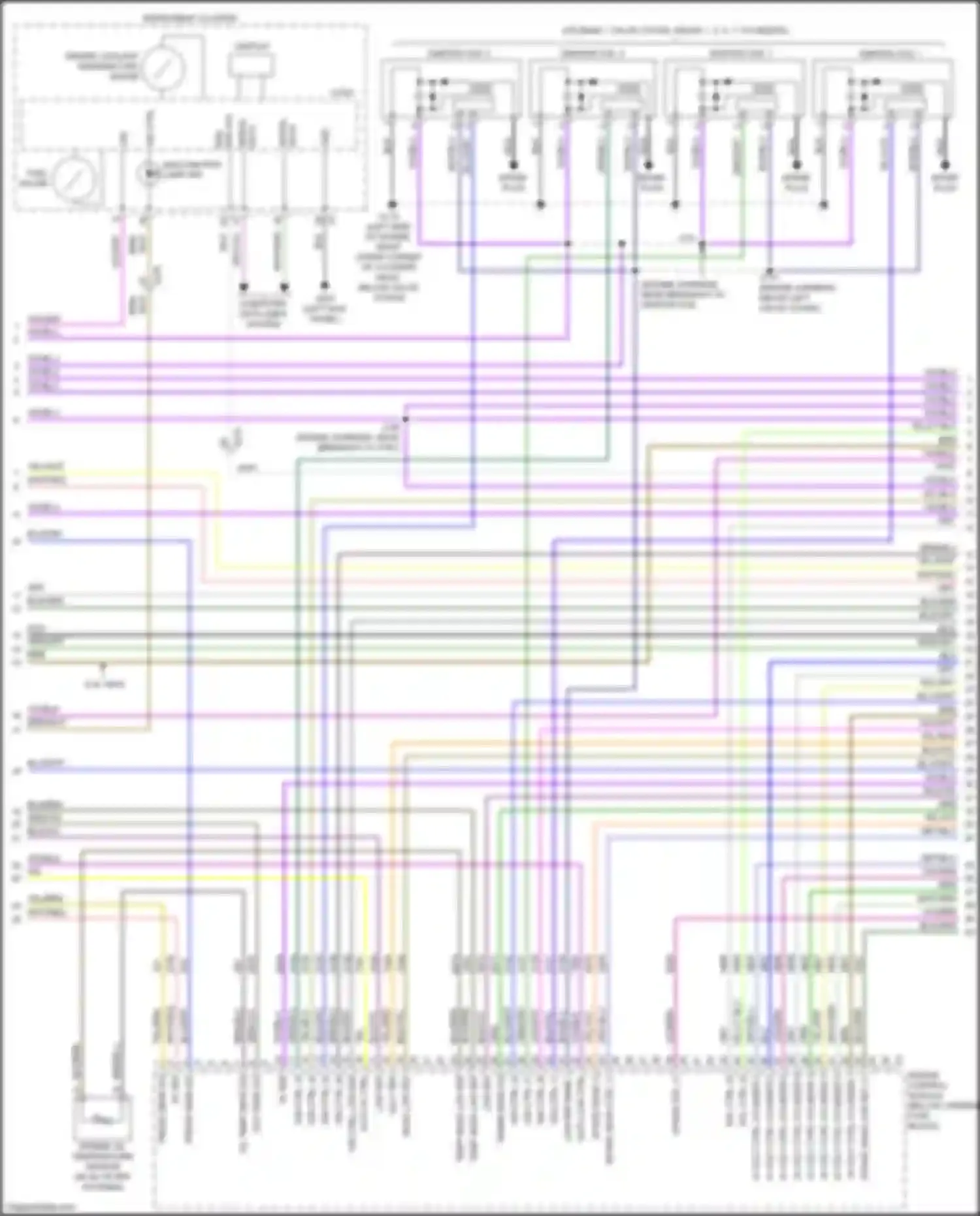 Camaro Chevrolet VI (2015-2018): Wiring diagram engine performance 6.2l vin 6 (4 of 9)