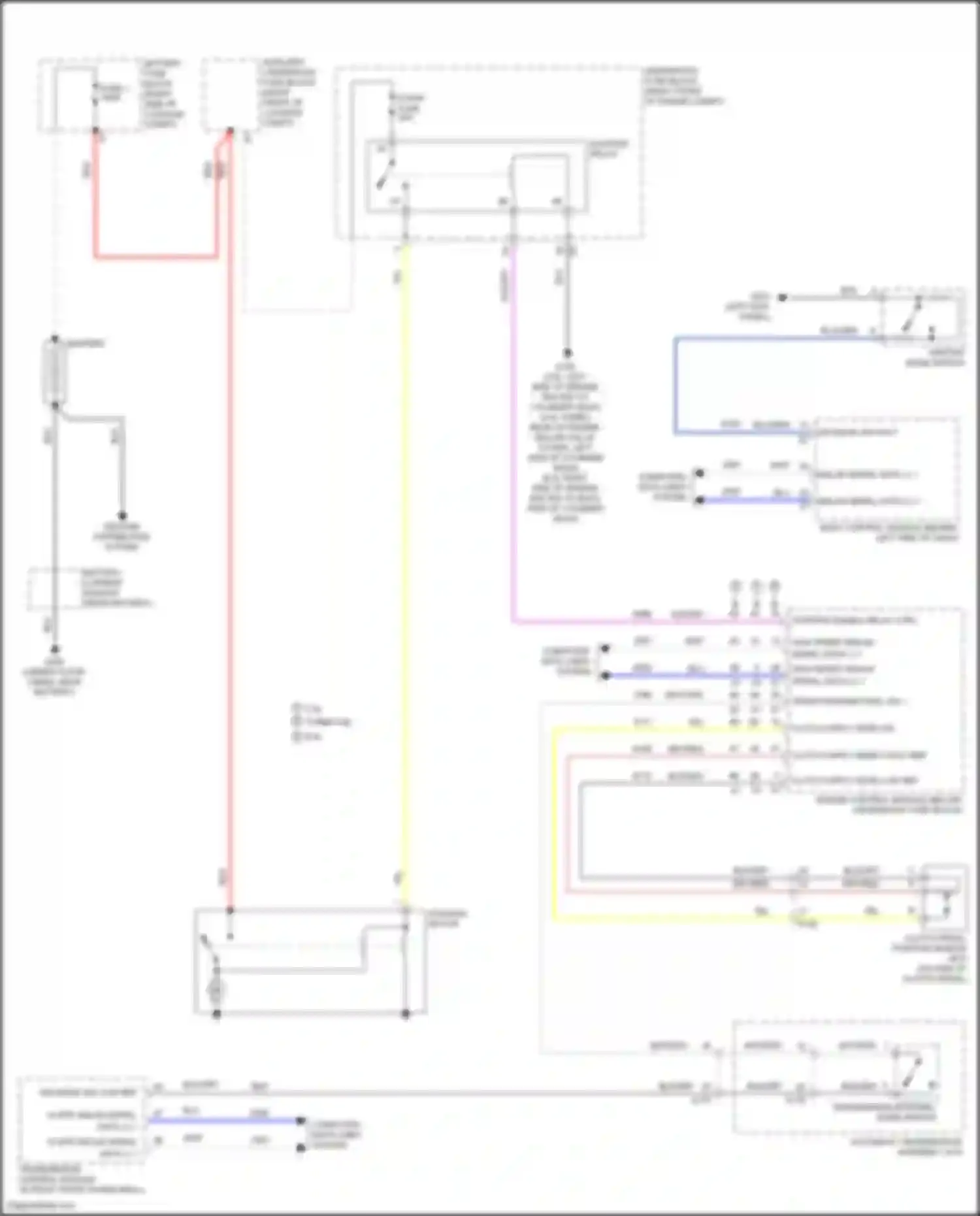 Camaro Chevrolet VI (2015-2018): Starting circuit
