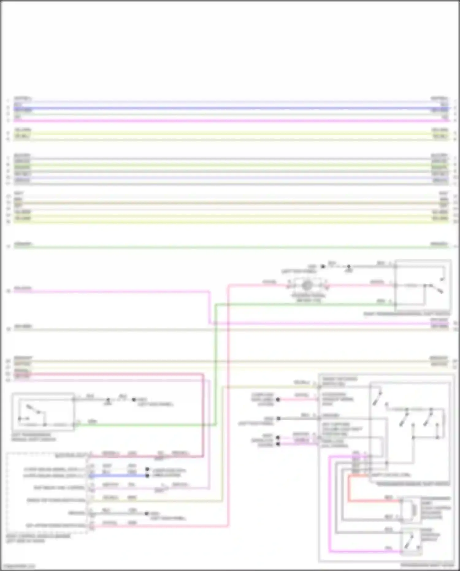 Wiring diagram accessory wakeup serial data for Chevrolet Camaro VI (2015-2018) (6 of 9)