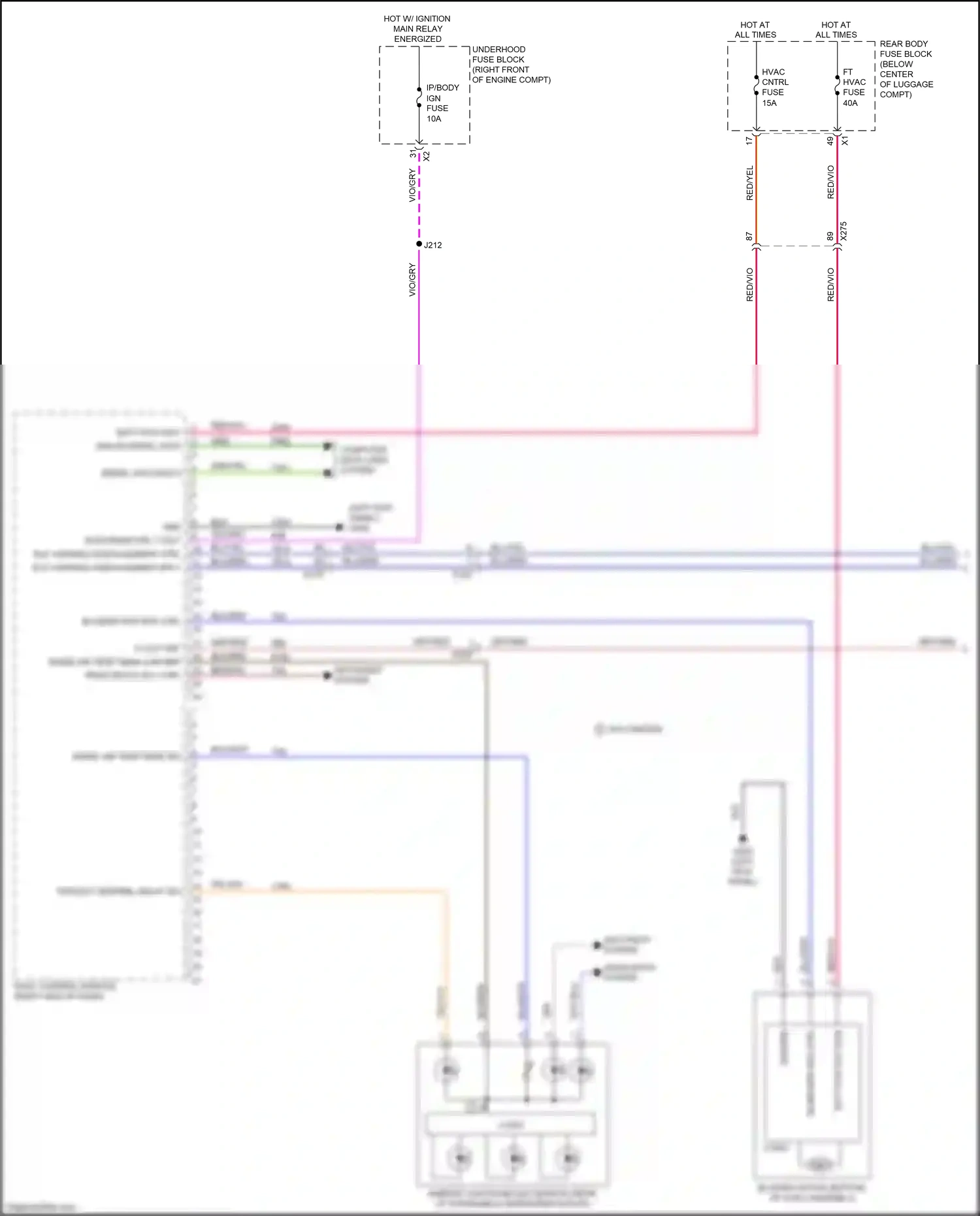 Wiring diagram blower mtr spd ctrl for Chevrolet Camaro VI (2015-2018) (1 of 1)