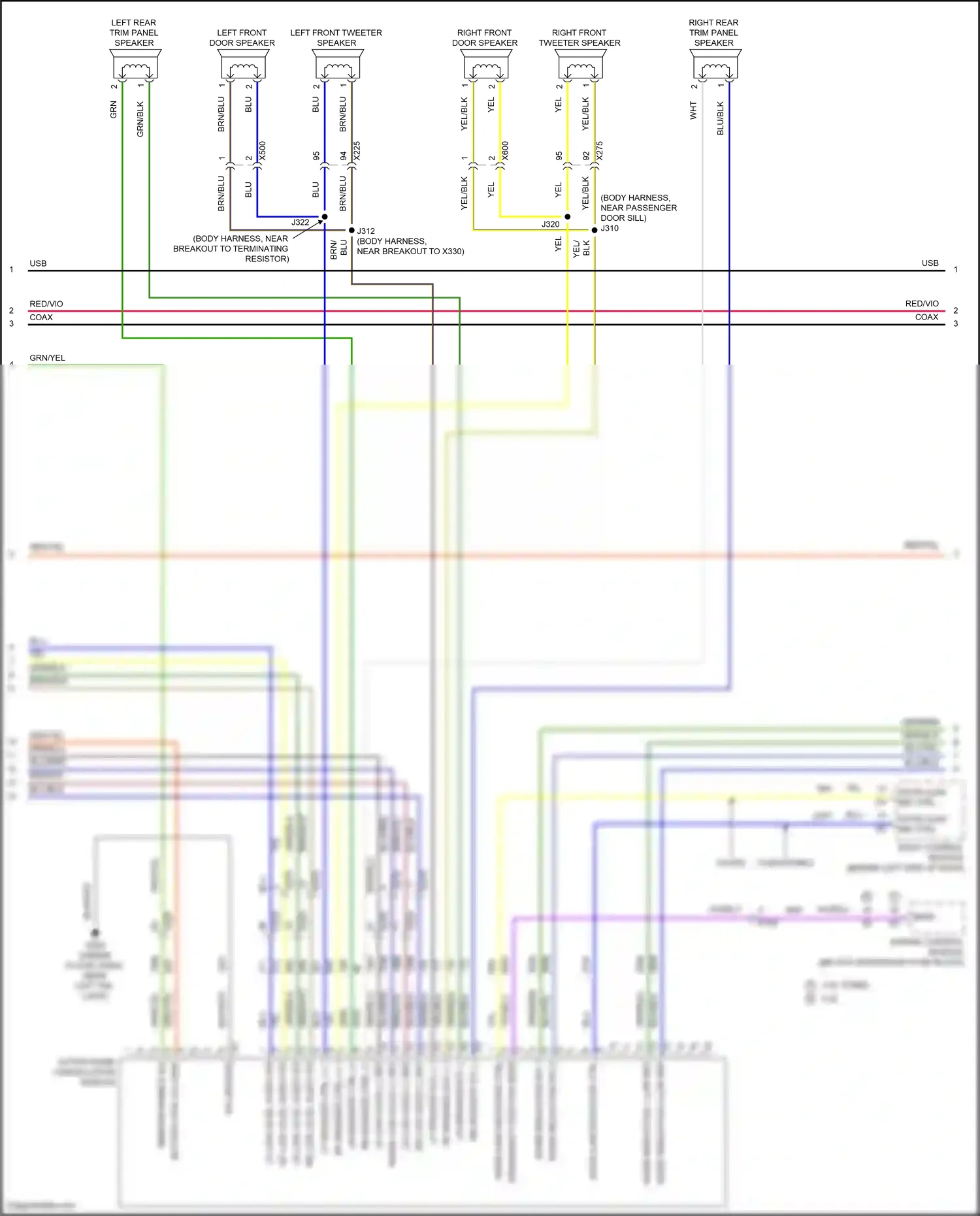 Wiring diagram blu for Chevrolet Camaro VI (2015-2018) (2 of 119)