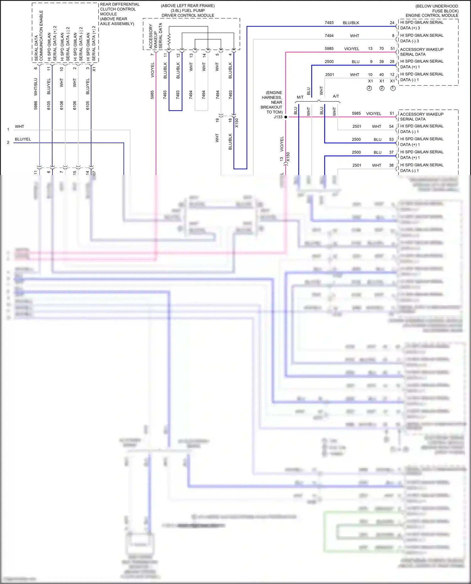 Wiring diagram blu for Chevrolet Camaro VI (2015-2018) (56 of 119)