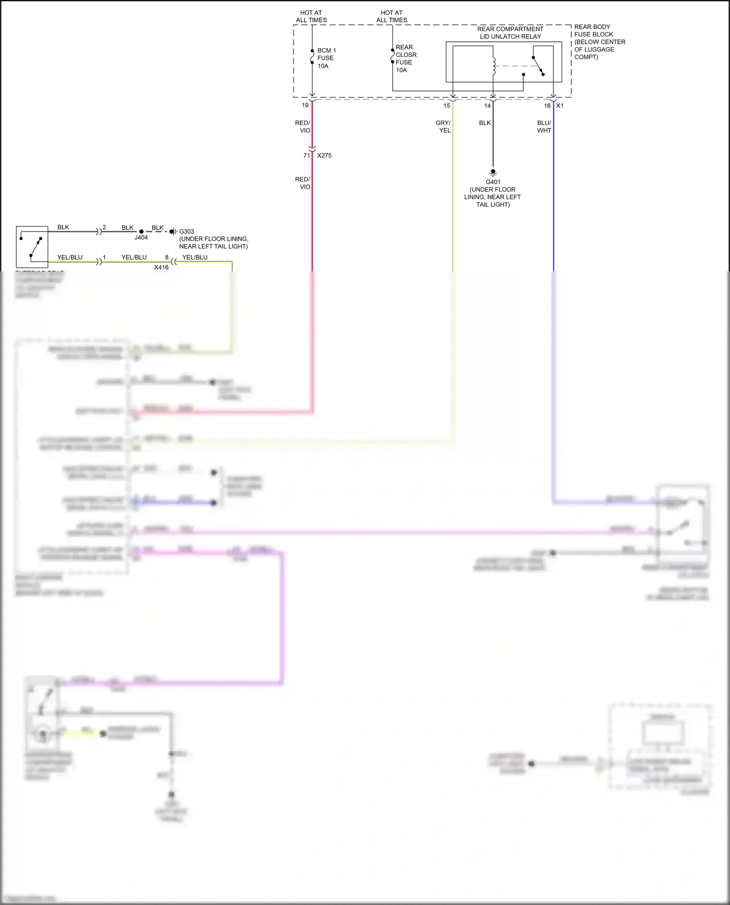 Wiring diagram blu for Chevrolet Camaro VI (2015-2018) (70 of 119)