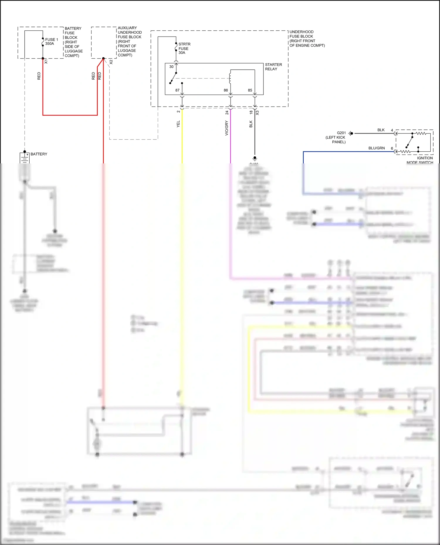 Wiring diagram blu for Chevrolet Camaro VI (2015-2018) (69 of 119)