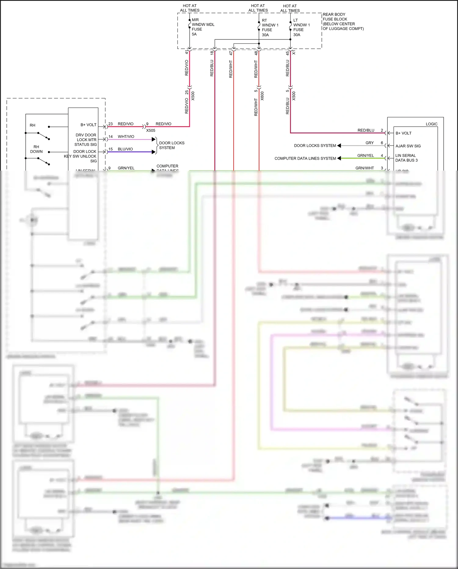 Wiring diagram blu for Chevrolet Camaro VI (2015-2018) (68 of 119)