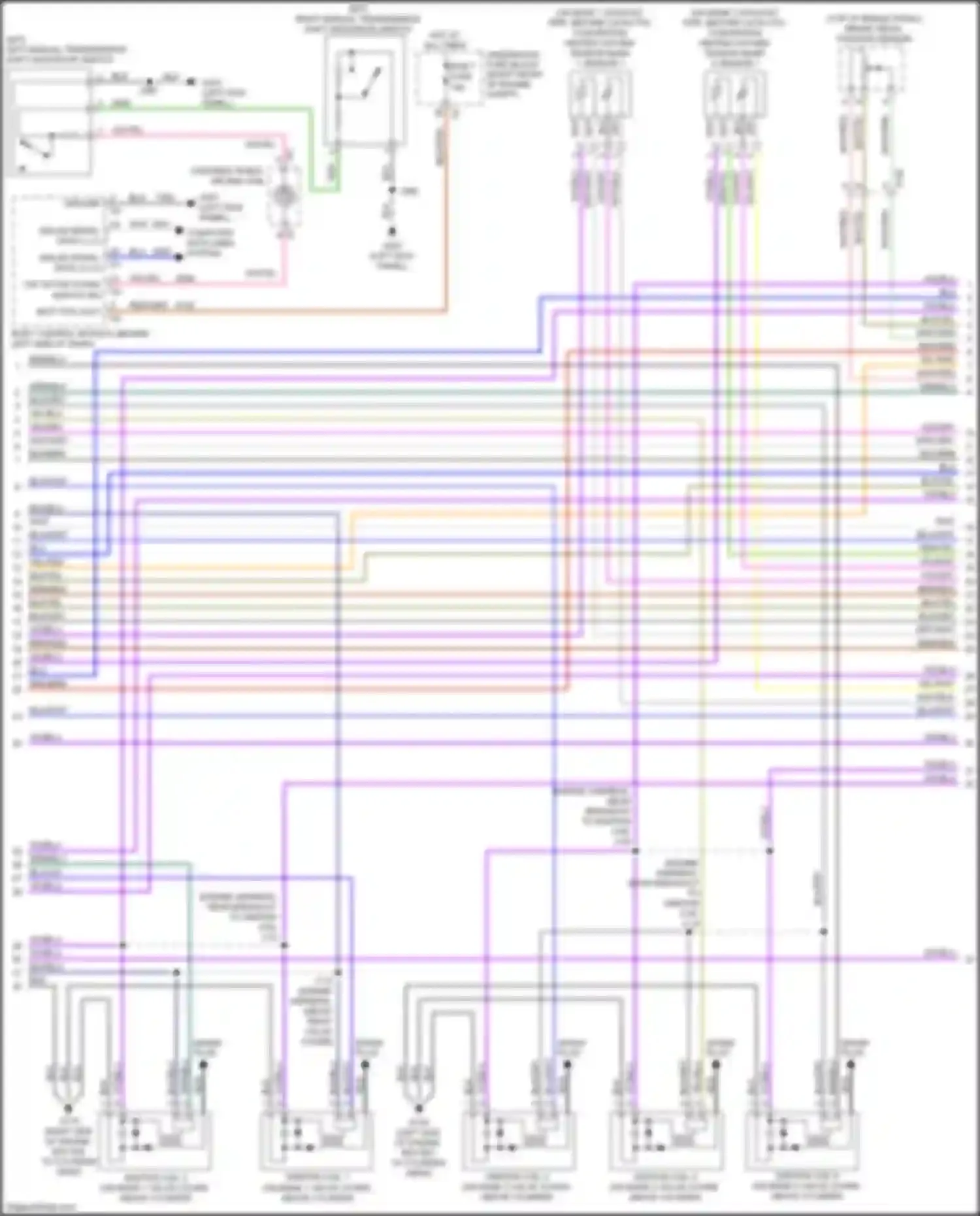 Wiring diagram computer data lines system for Chevrolet Camaro VI (2015-2018) (97 of 110)