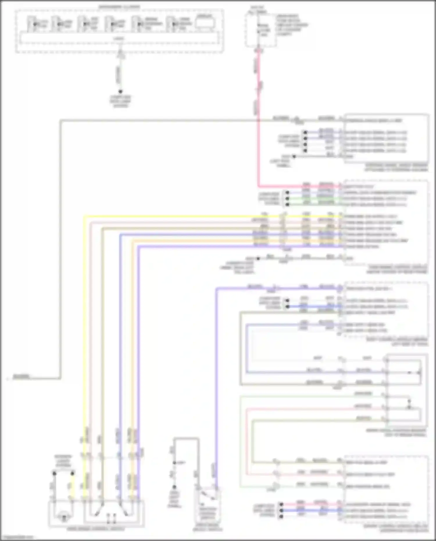 Wiring diagram computer data lines system for Chevrolet Camaro VI (2015-2018) (92 of 110)