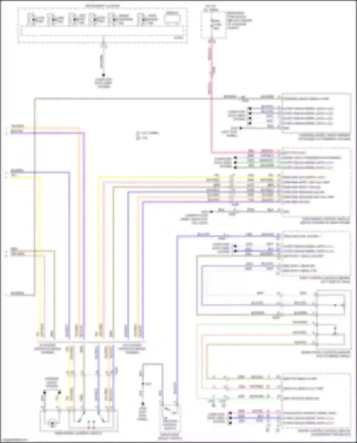 Wiring diagram computer data lines system for Chevrolet Camaro VI (2015-2018) (82 of 110)