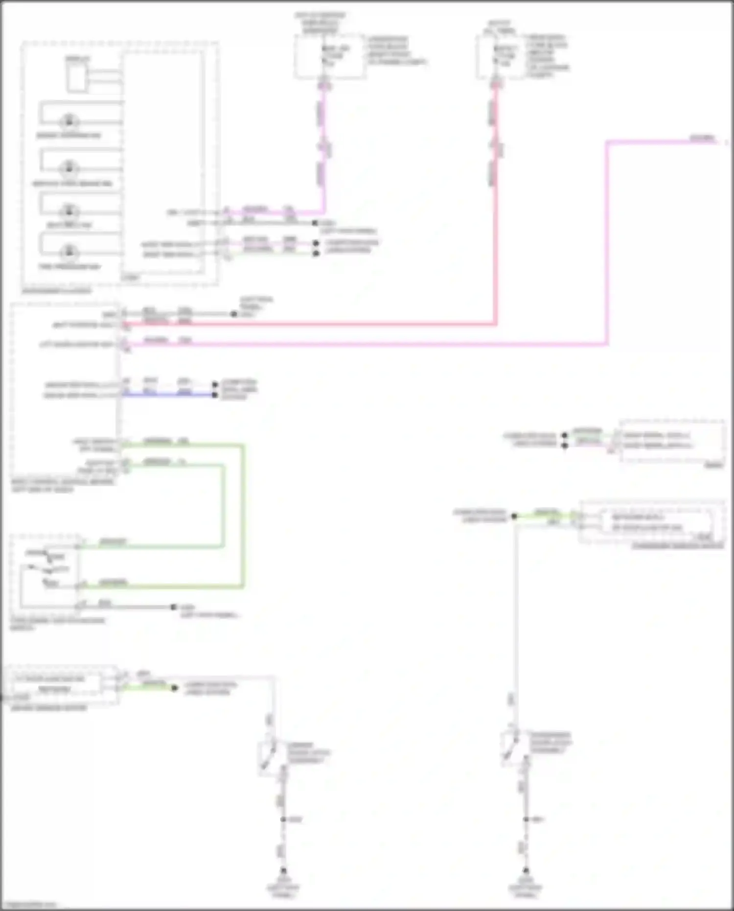 Wiring diagram computer data lines system for Chevrolet Camaro VI (2015-2018) (49 of 110)