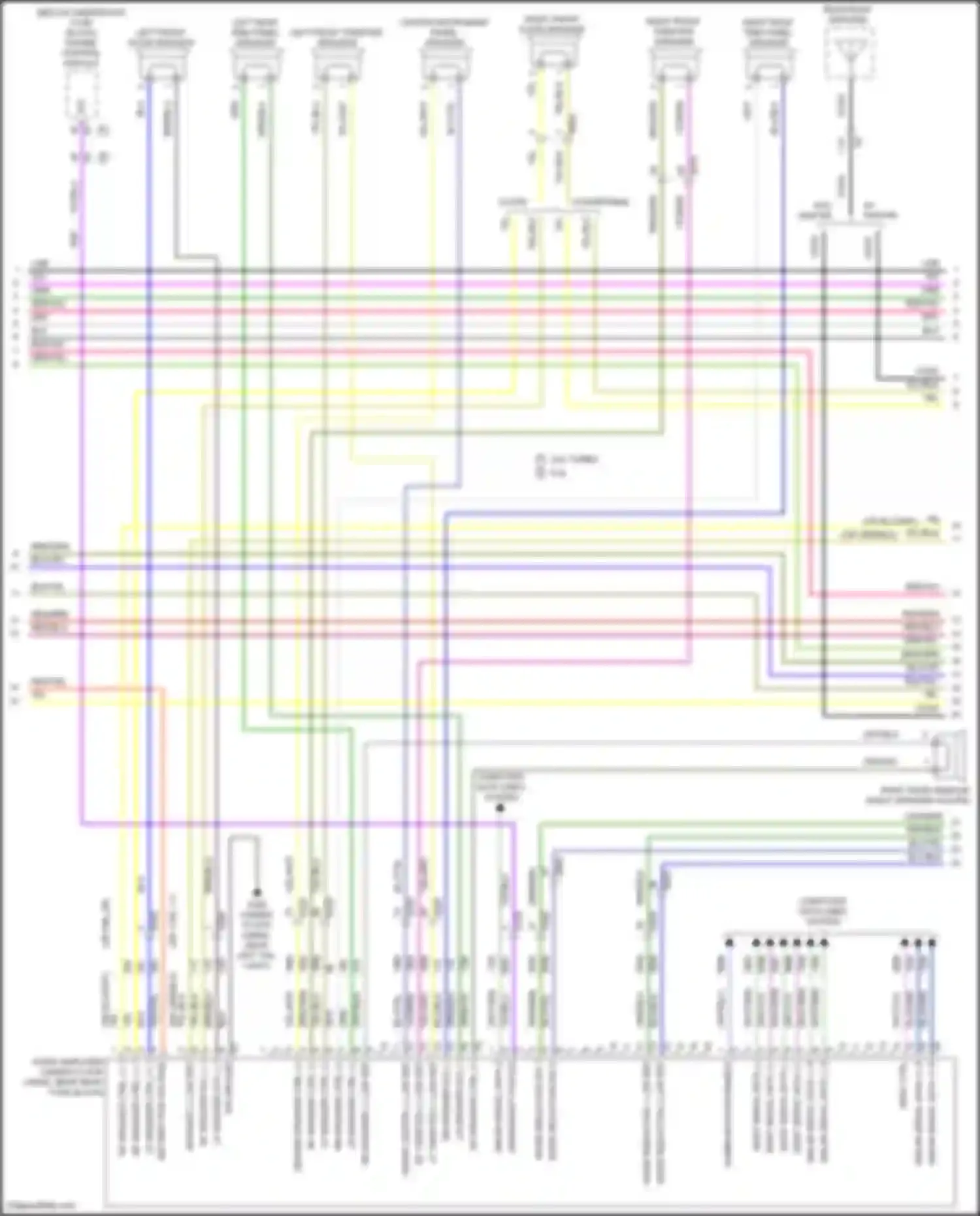 Wiring diagram computer data lines system for Chevrolet Camaro VI (2015-2018) (17 of 110)