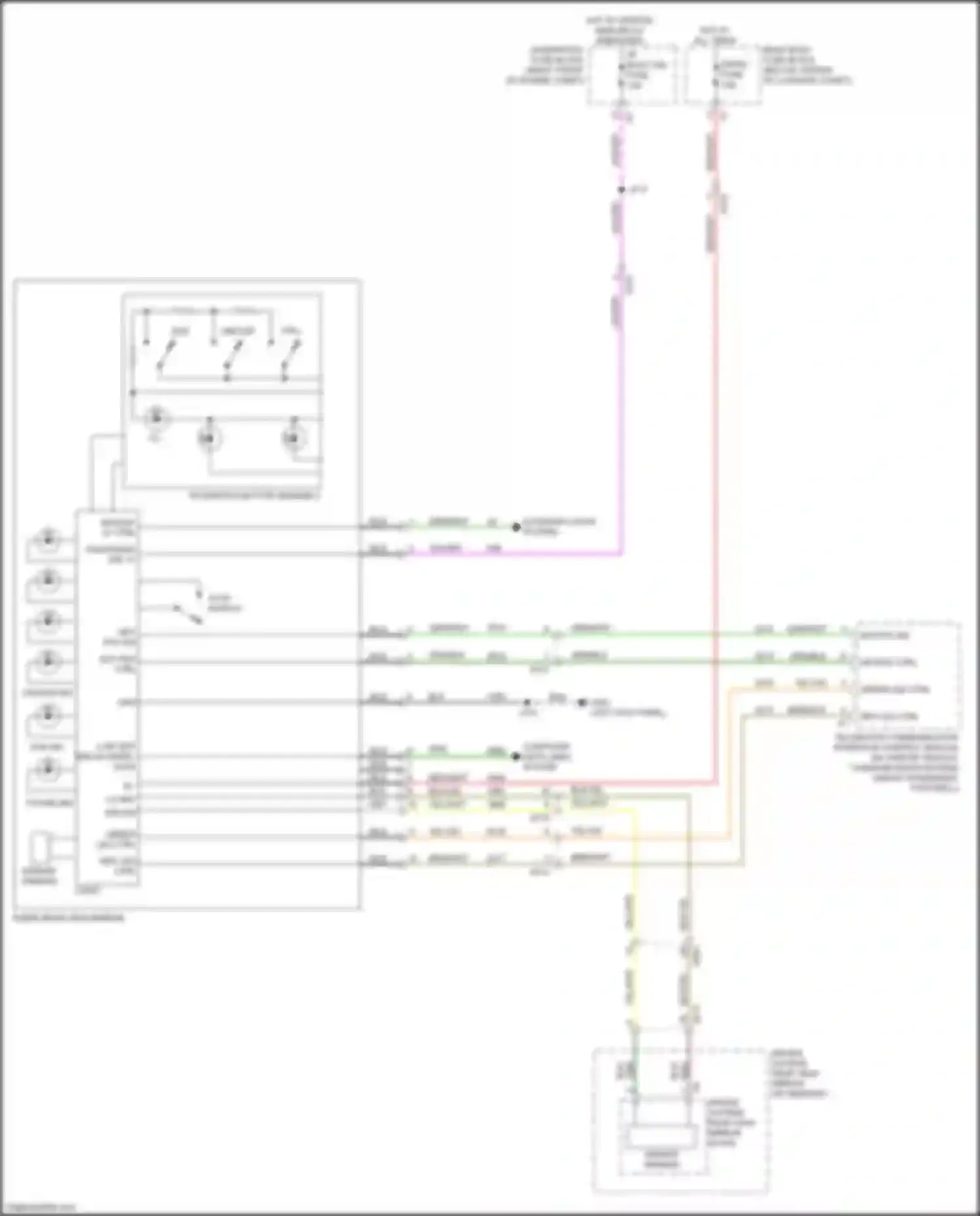 Wiring diagram computer data lines system for Chevrolet Camaro VI (2015-2018) (43 of 110)