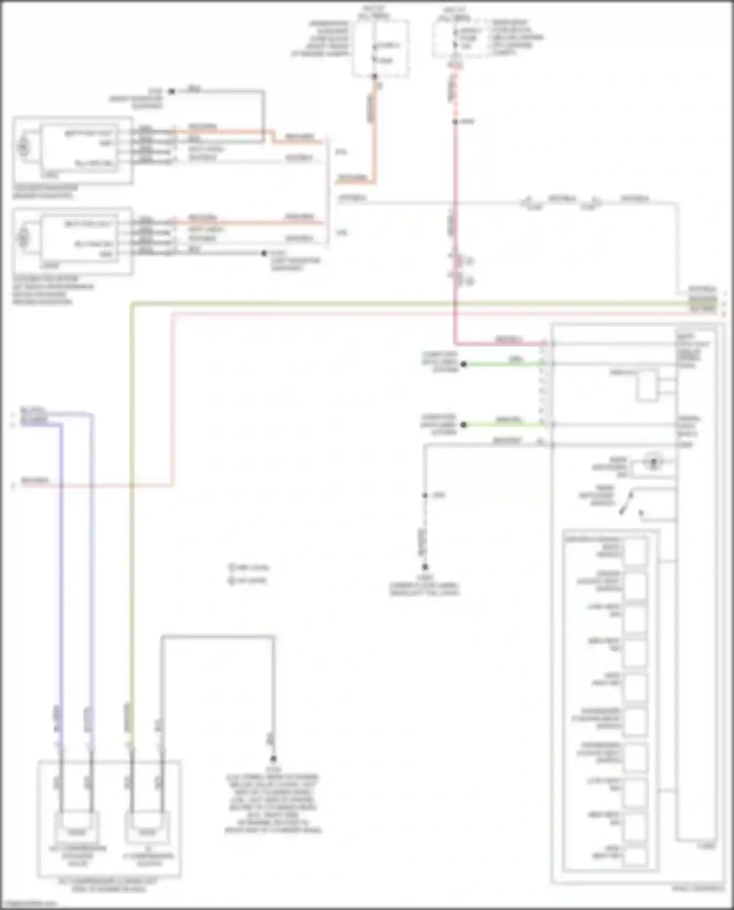 Wiring diagram computer data lines system for Chevrolet Camaro VI (2015-2018) (62 of 110)