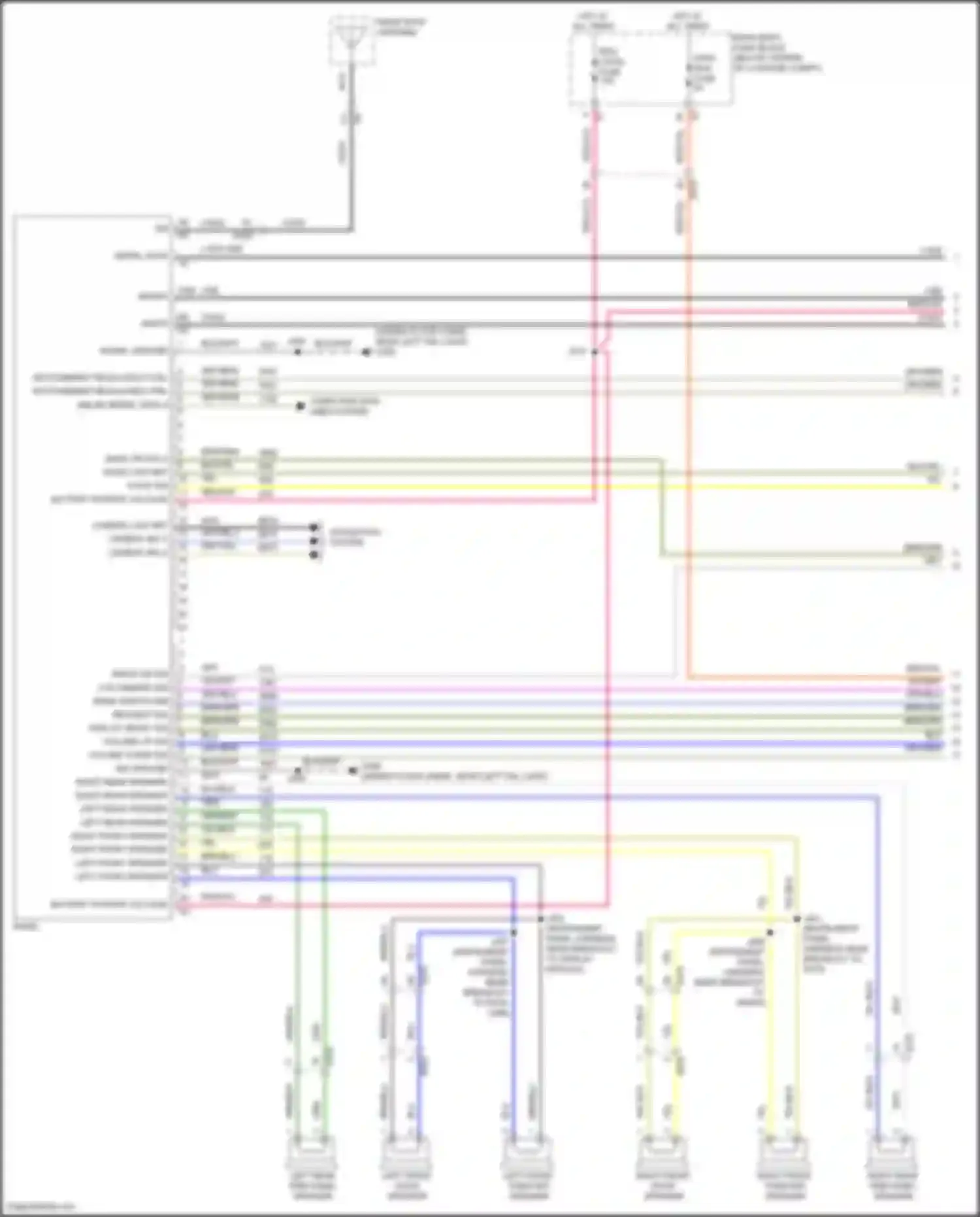 Wiring diagram display reset sig for Chevrolet Camaro VI (2015-2018) (2 of 3)