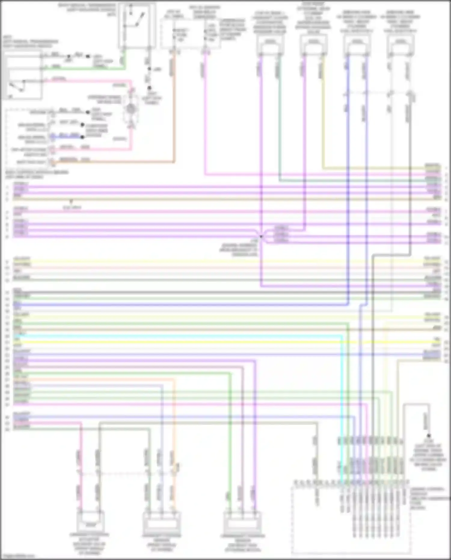 Wiring diagram engine control module for Chevrolet Camaro VI (2015-2018) (17 of 21)
