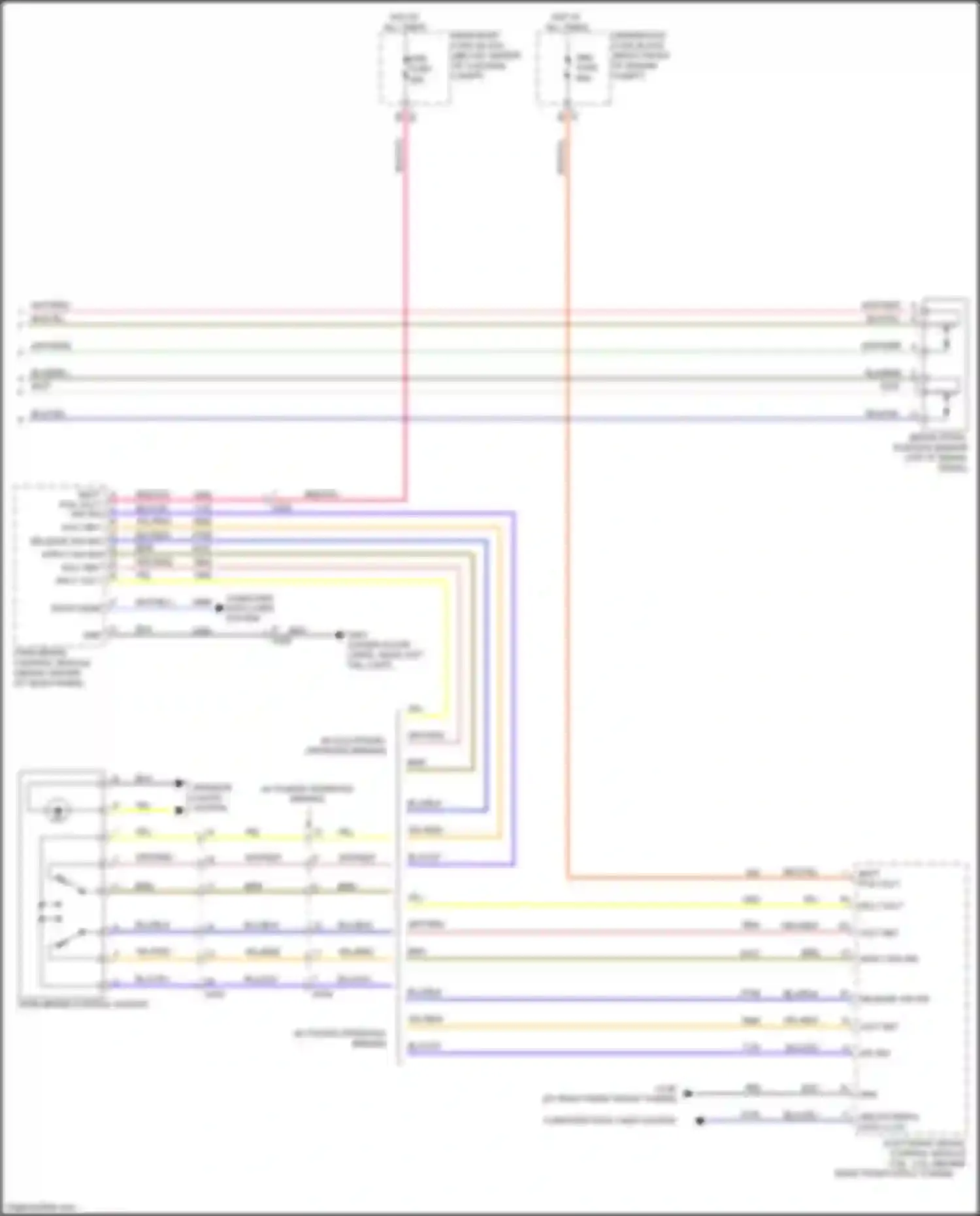 Wiring diagram gmlan serial data 2 for Chevrolet Camaro VI (2015-2018) (11 of 13)