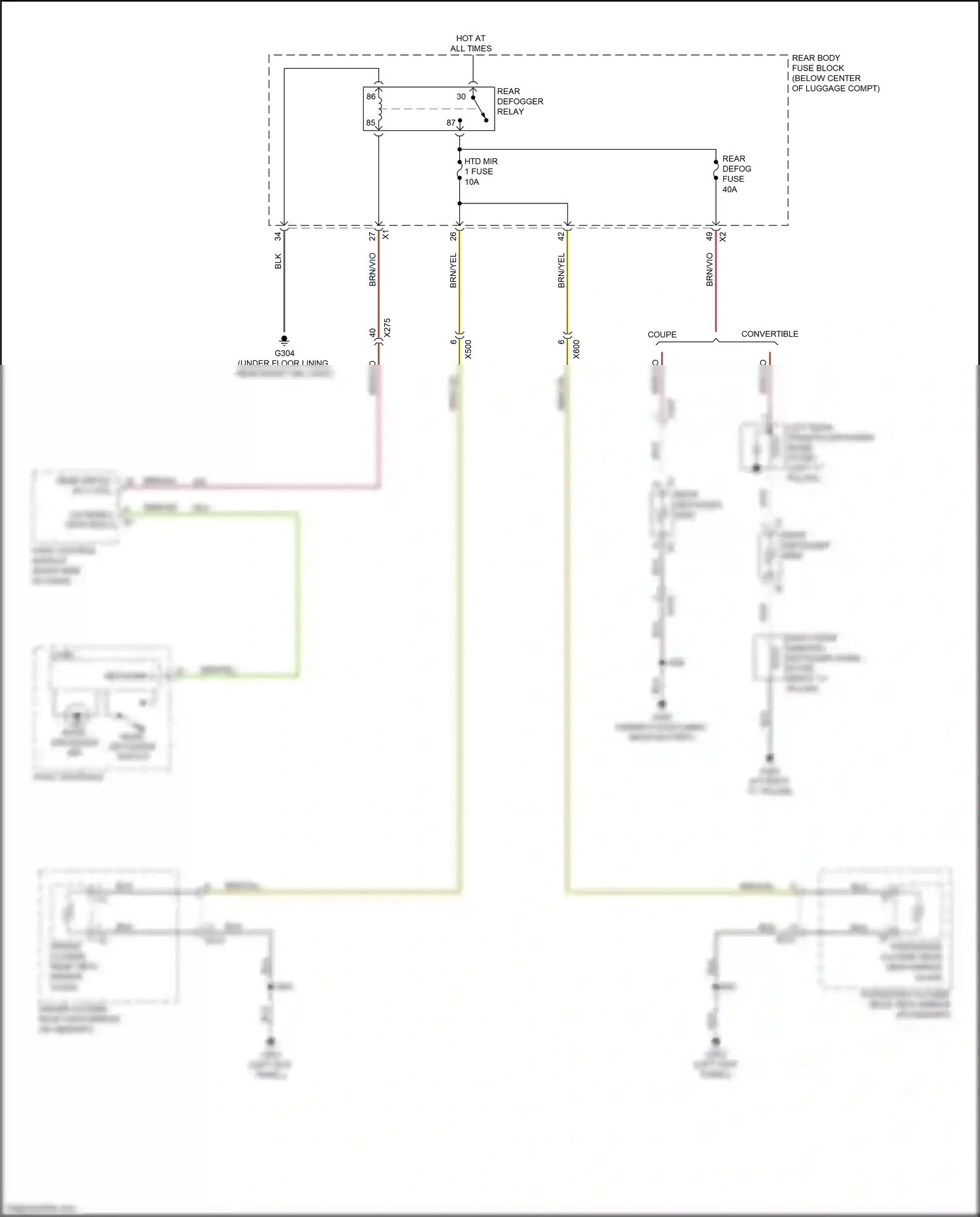 Wiring diagram hvac control module for Chevrolet Camaro VI (2015-2018) (1 of 8)