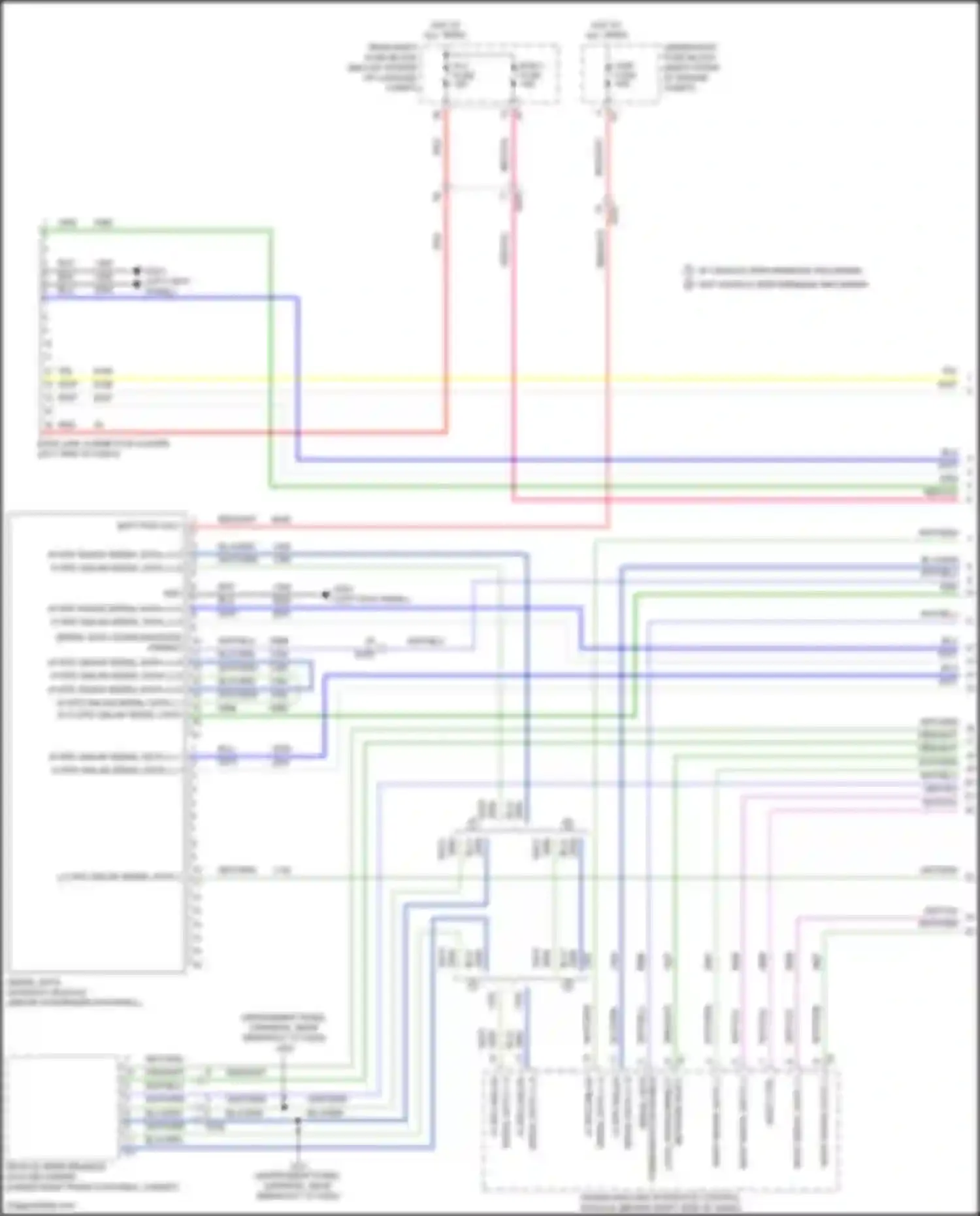 Wiring diagram lo spd gmlan serial data 2 for Chevrolet Camaro VI (2015-2018) (1 of 4)