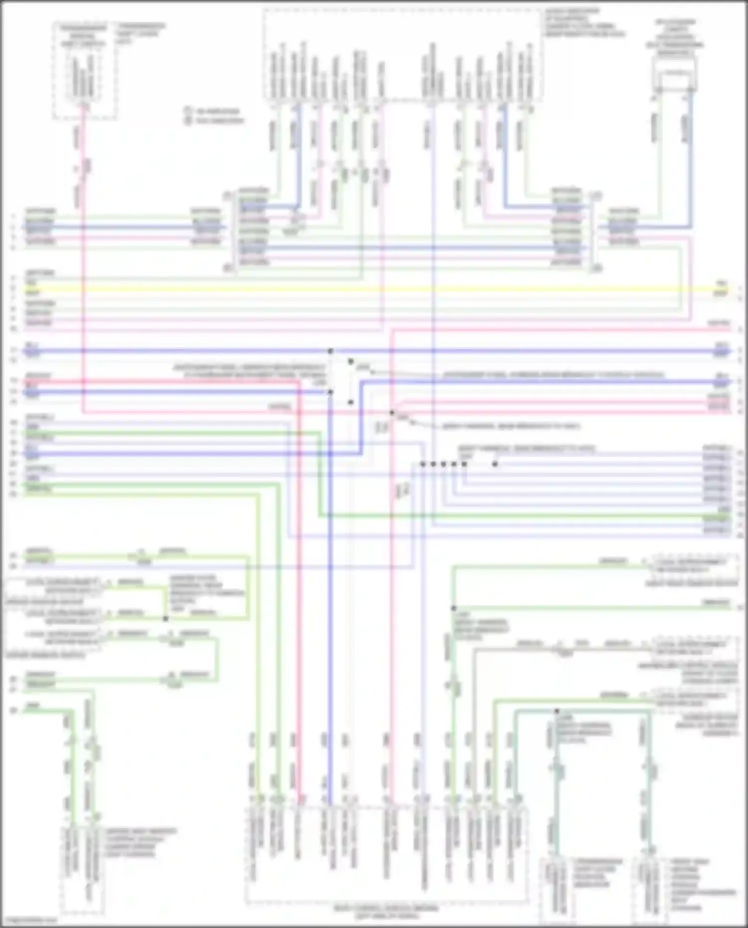 Wiring diagram local interconnect network bus 3 for Chevrolet Camaro VI (2015-2018) (2 of 2)