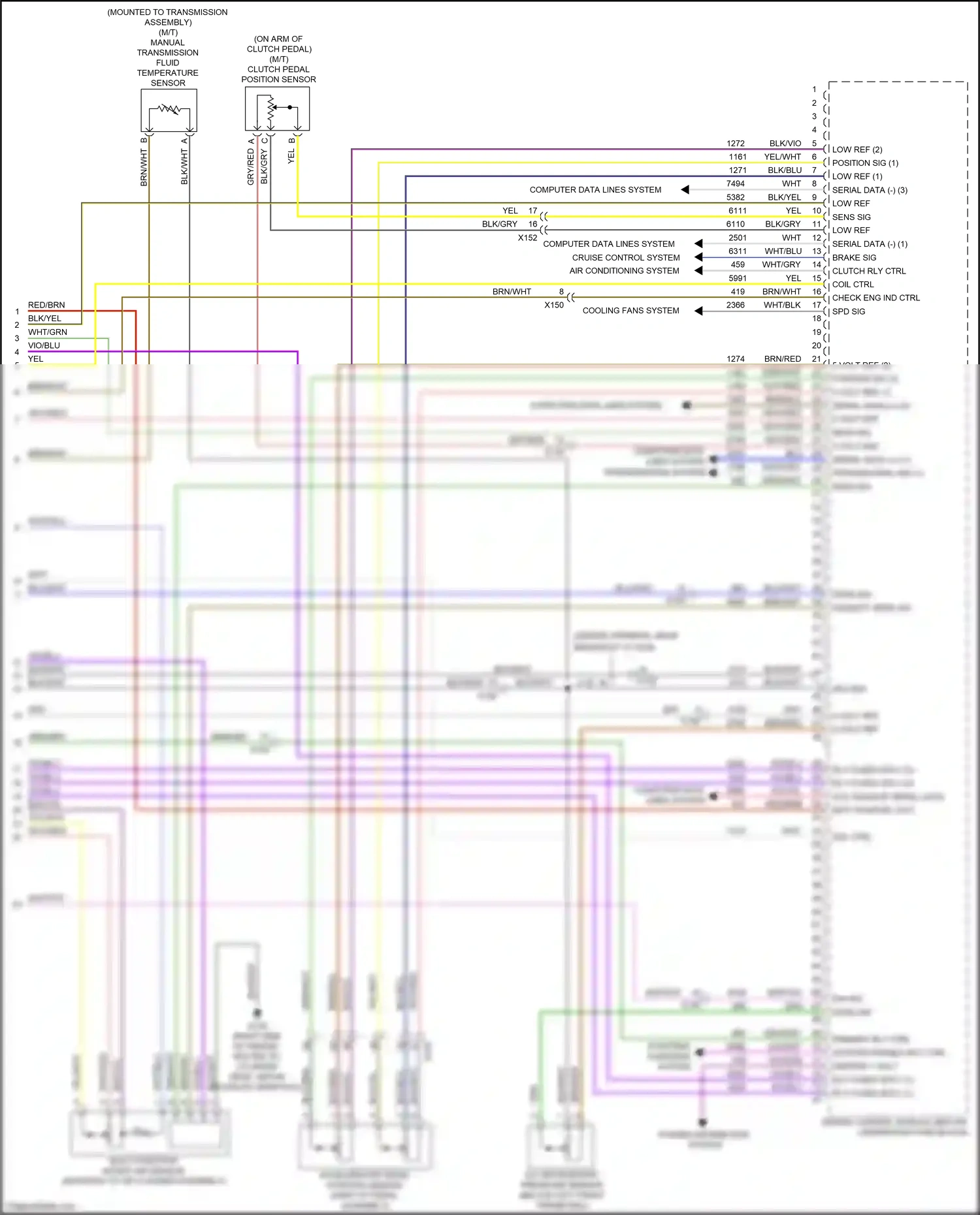 Wiring diagram low ref for Chevrolet Camaro VI (2015-2018) (20 of 29)