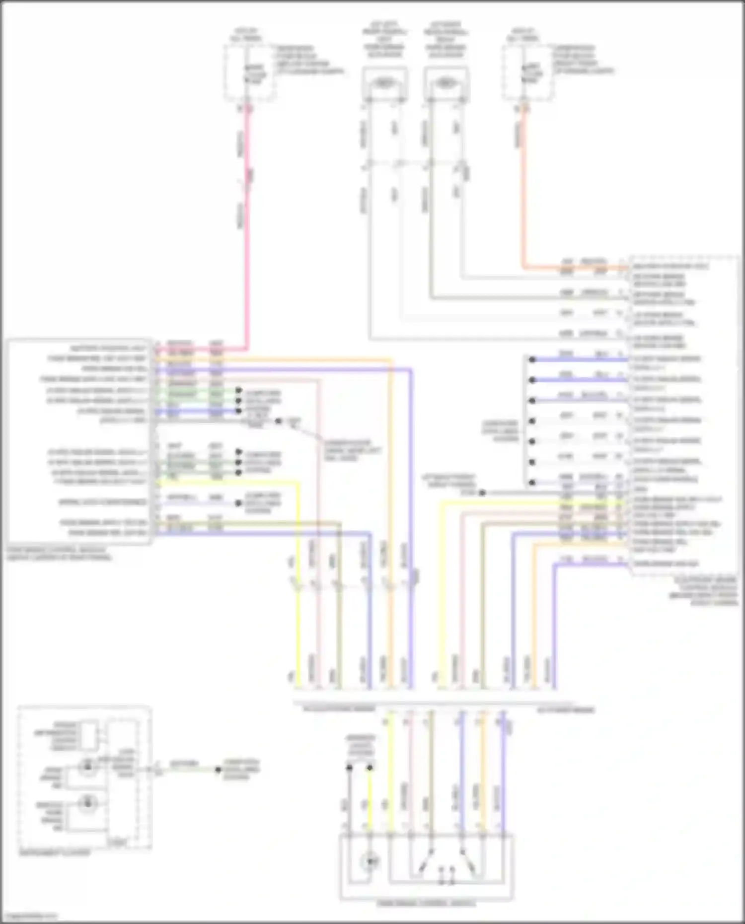 Wiring diagram low spd gmlan serial data for Chevrolet Camaro VI (2015-2018) (6 of 8)