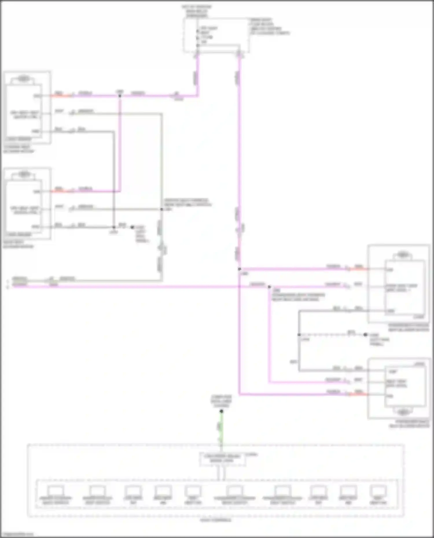 Wiring diagram low speed gmlan serial data for Chevrolet Camaro VI (2015-2018) (4 of 5)