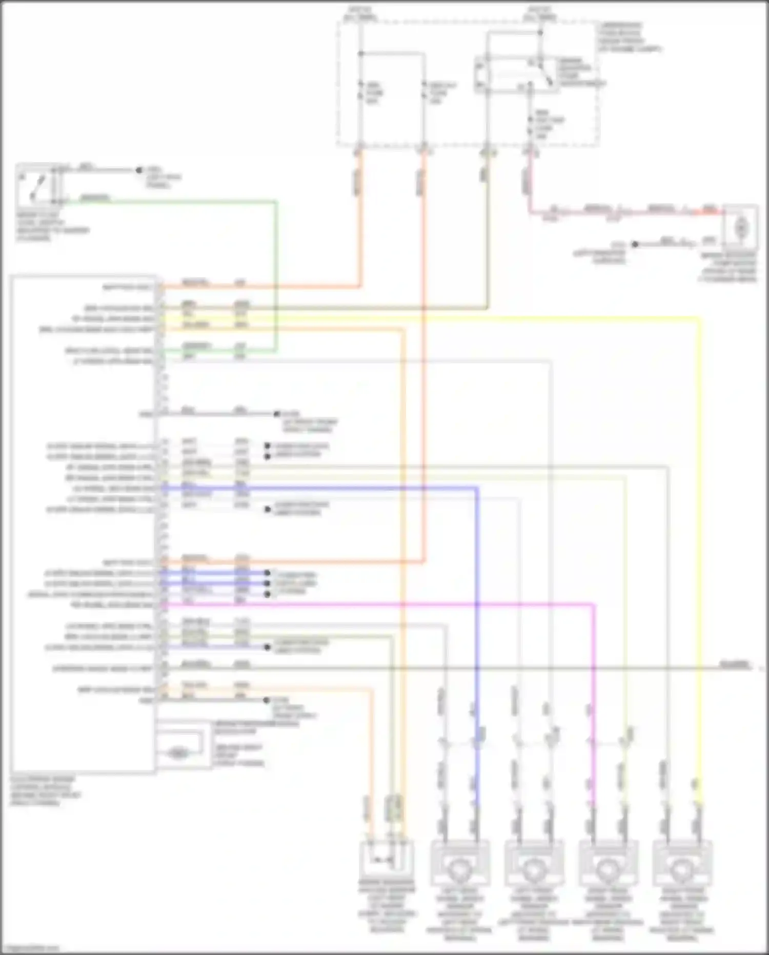 Wiring diagram lr wheel spd sens sig for Chevrolet Camaro VI (2015-2018) (3 of 4)