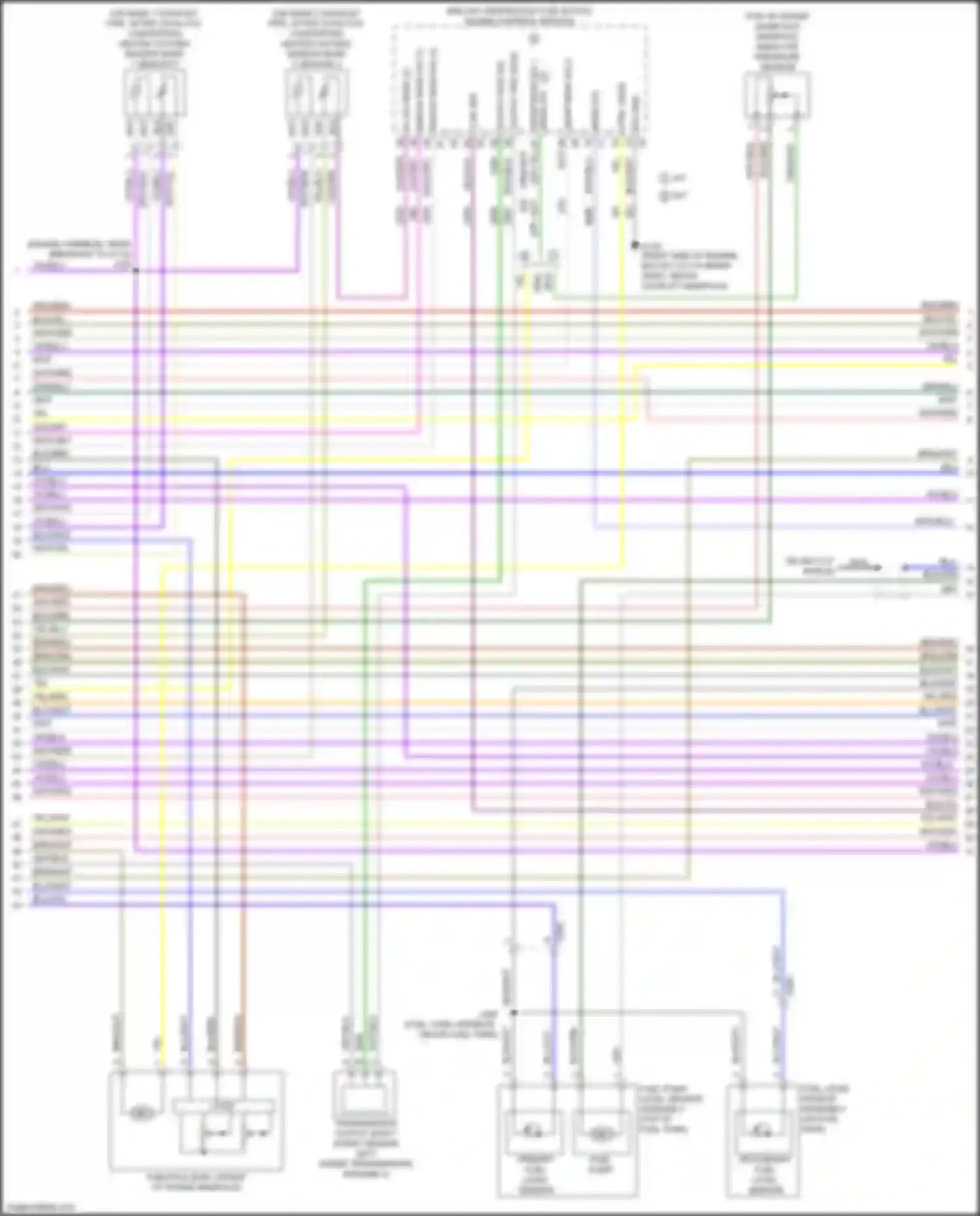 Wiring diagram manifold absolute pressure sensor for Chevrolet Camaro VI (2015-2018) (2 of 4)