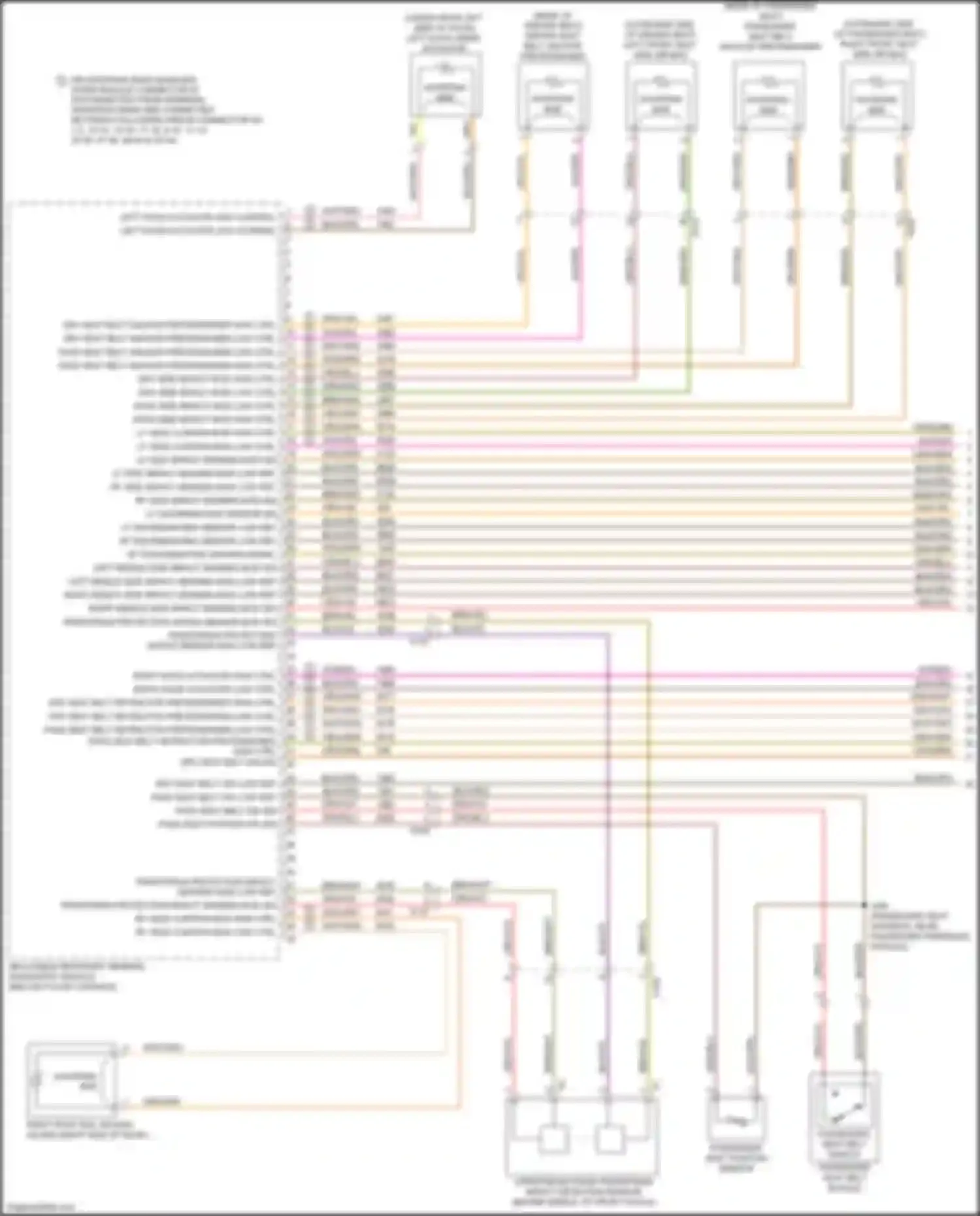 Wiring diagram rf discriminating sensor low ref for Chevrolet Camaro VI (2015-2018) (1 of 1)
