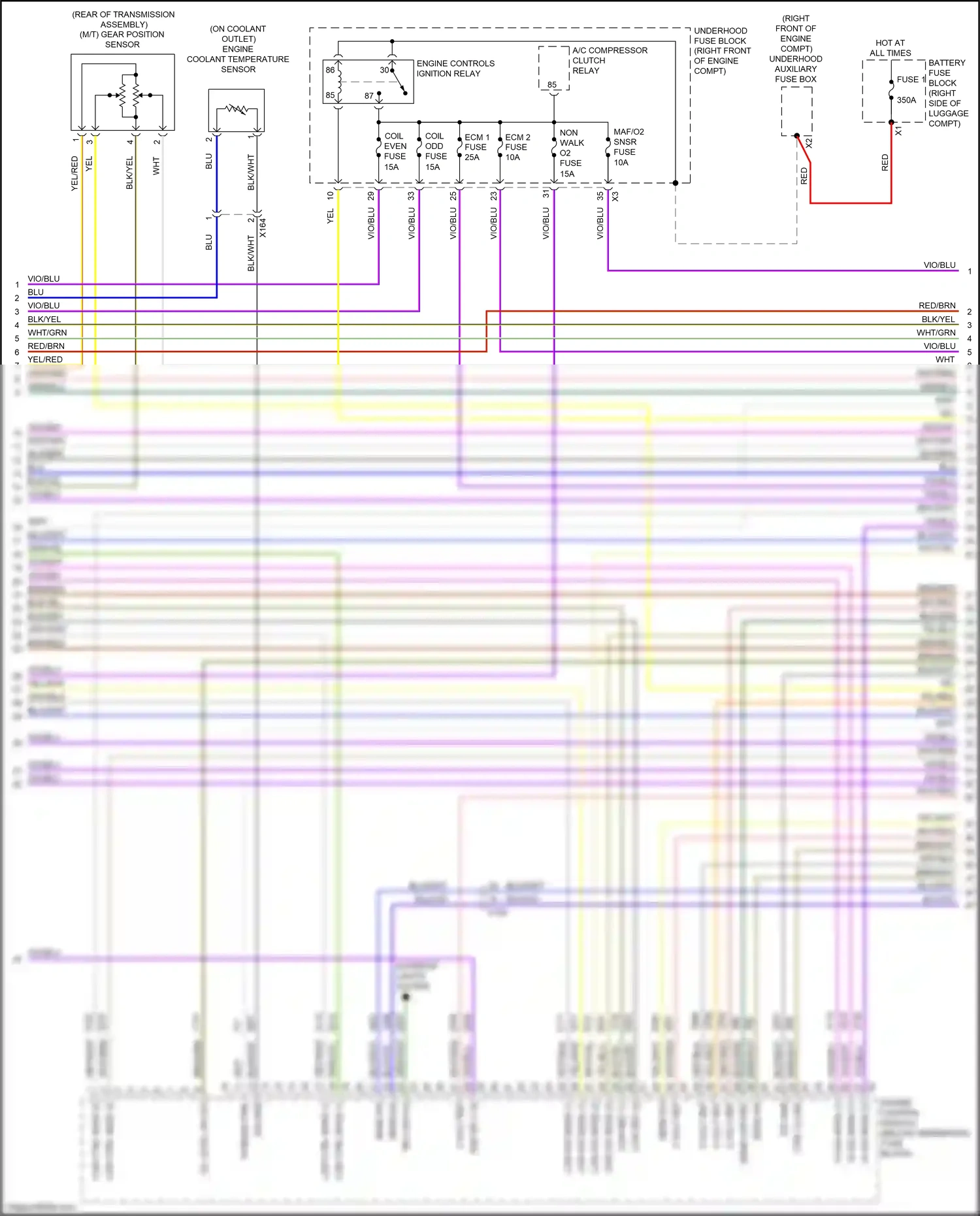 Wiring diagram sens low ref for Chevrolet Camaro VI (2015-2018) (4 of 10)