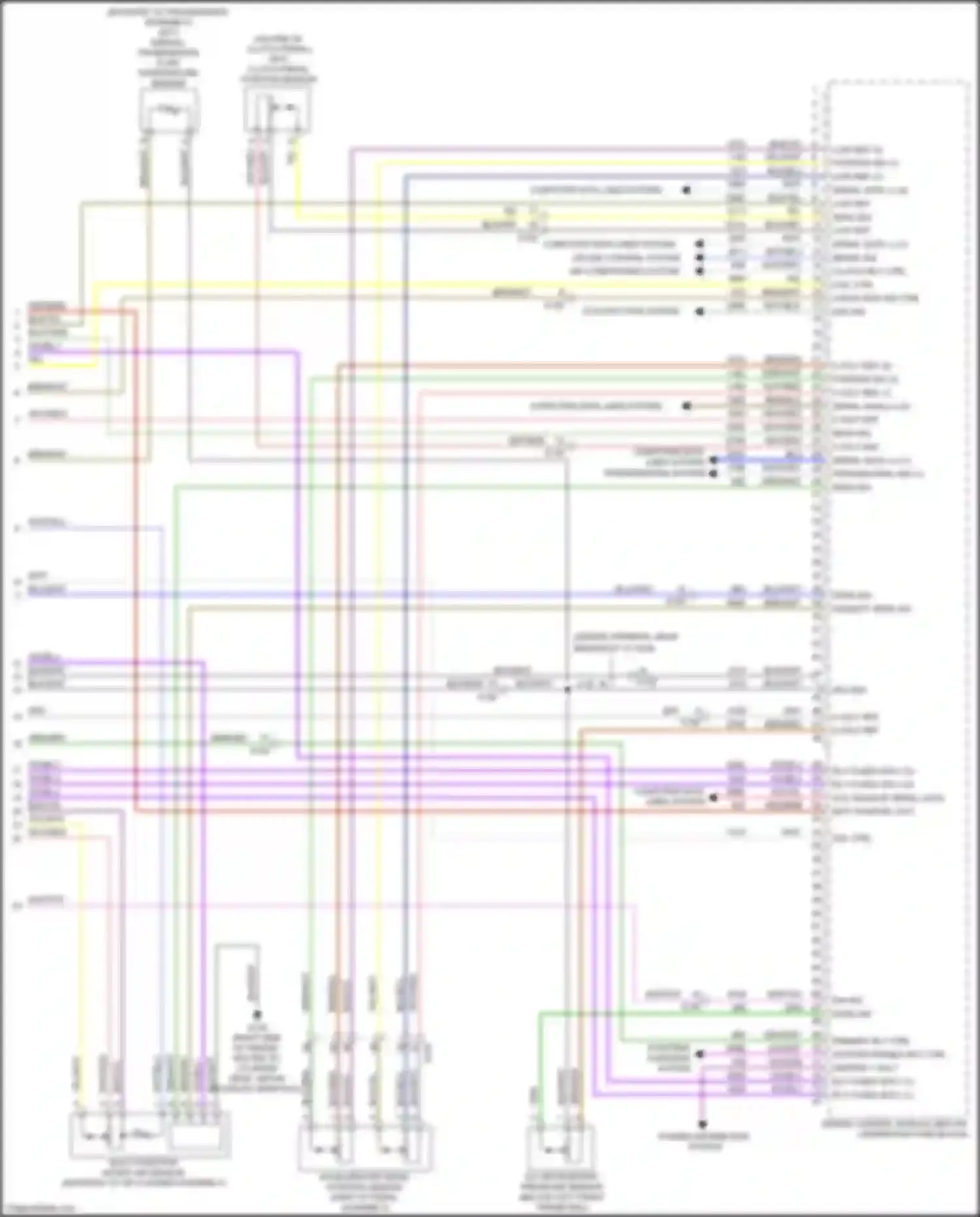 Wiring diagram spd sig for Chevrolet Camaro VI (2015-2018) (3 of 5)
