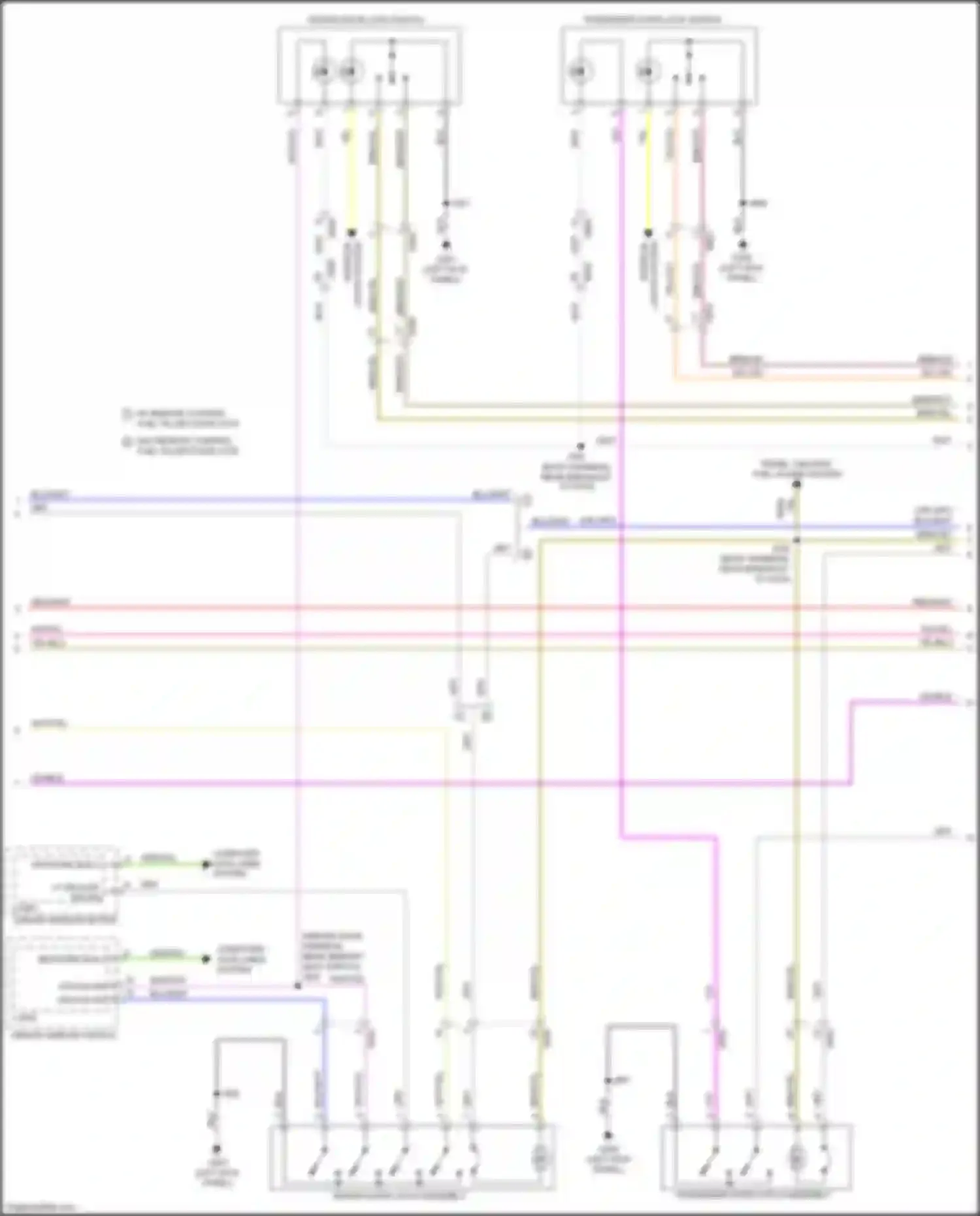 Wiring diagram status sig for Chevrolet Camaro VI (2015-2018) (2 of 4)