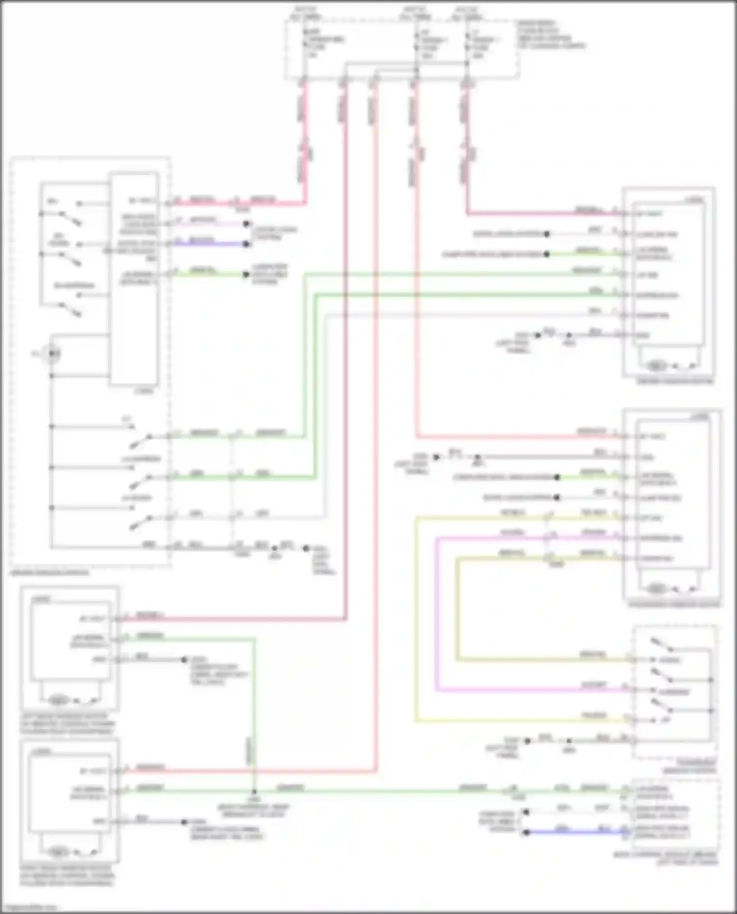 Wiring diagram status sig for Chevrolet Camaro VI (2015-2018) (4 of 4)