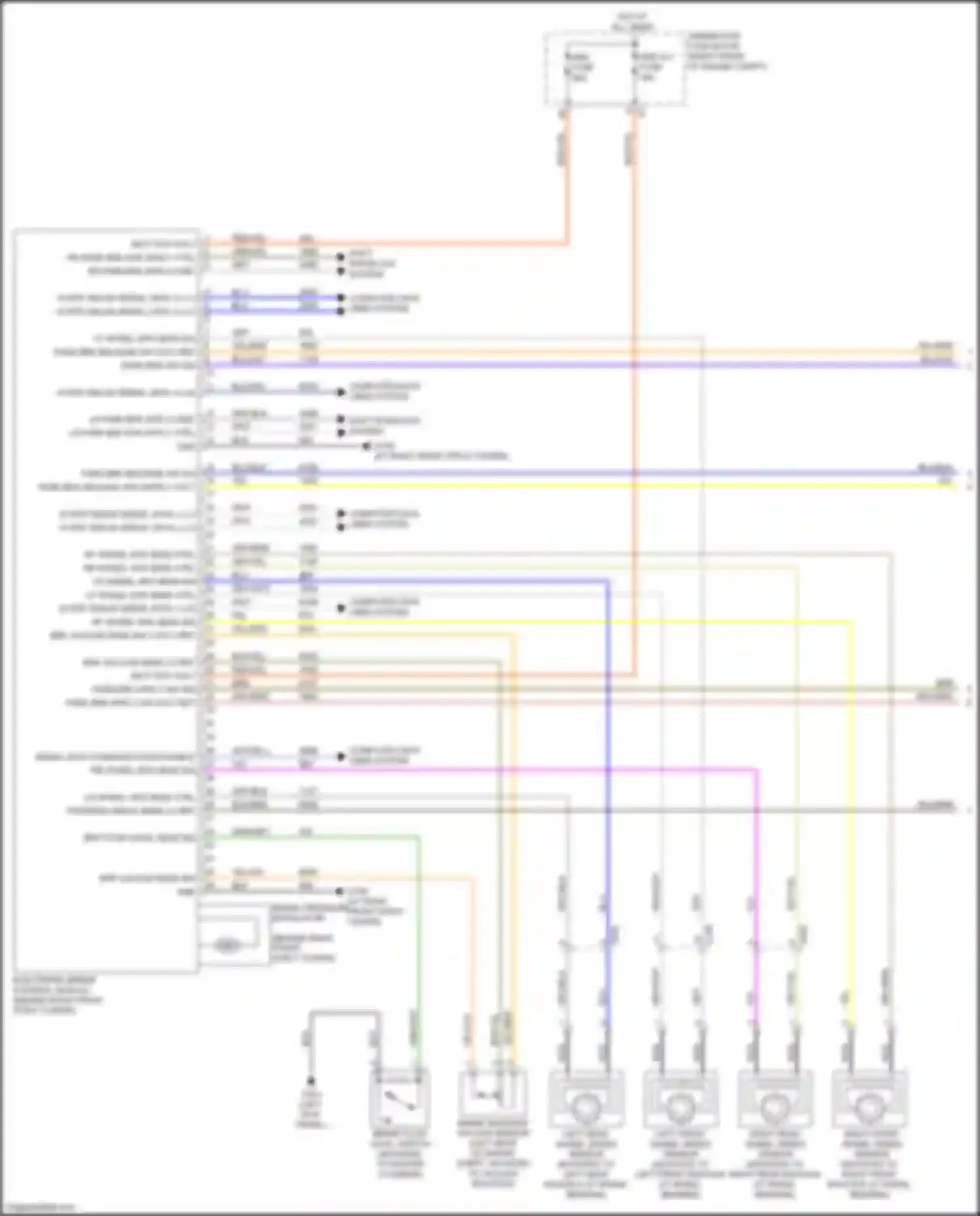 Wiring diagram underhood fuse block for Chevrolet Camaro VI (2015-2018) (41 of 55)