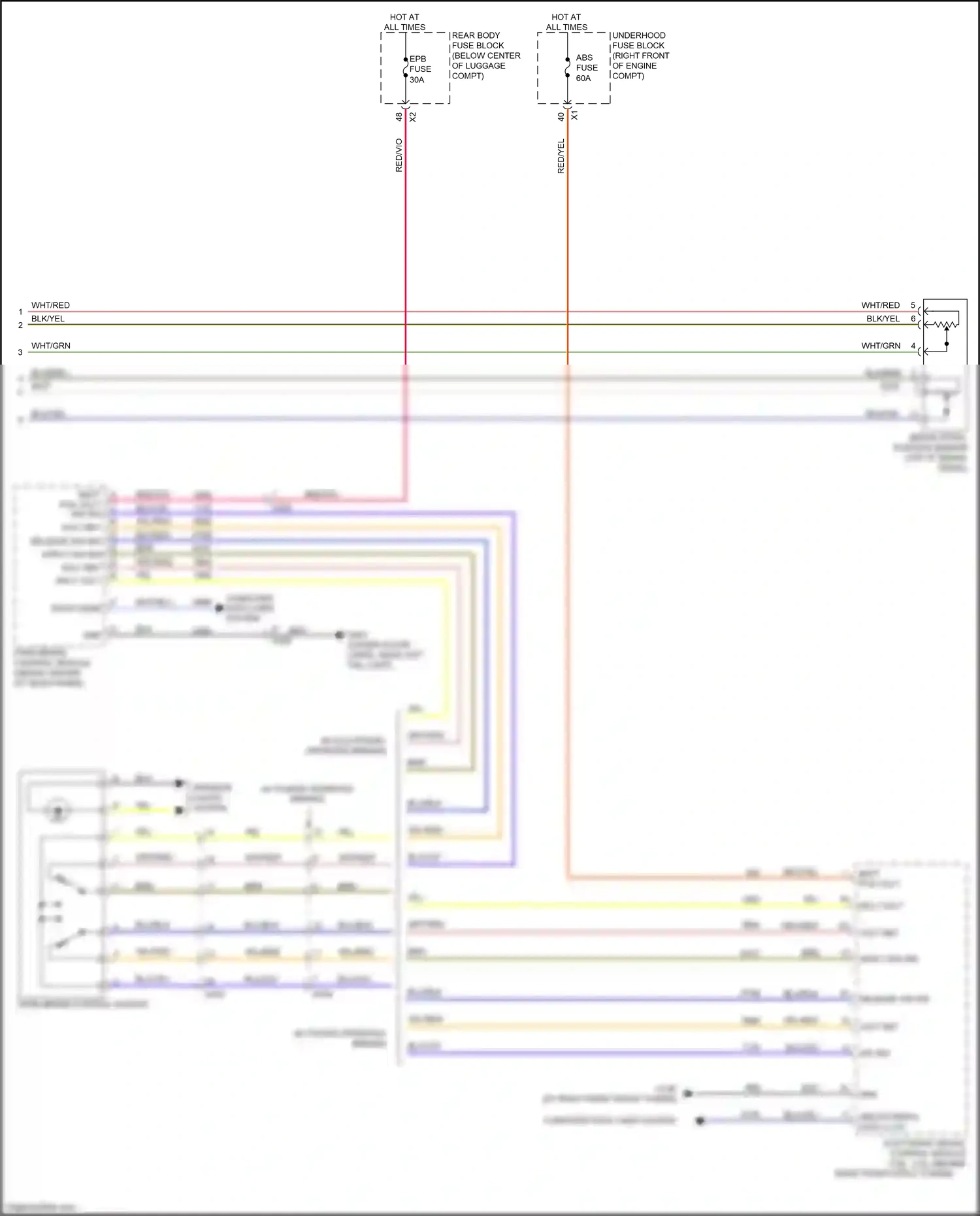 Wiring diagram volt ref for Chevrolet Camaro VI (2015-2018) (1 of 6)