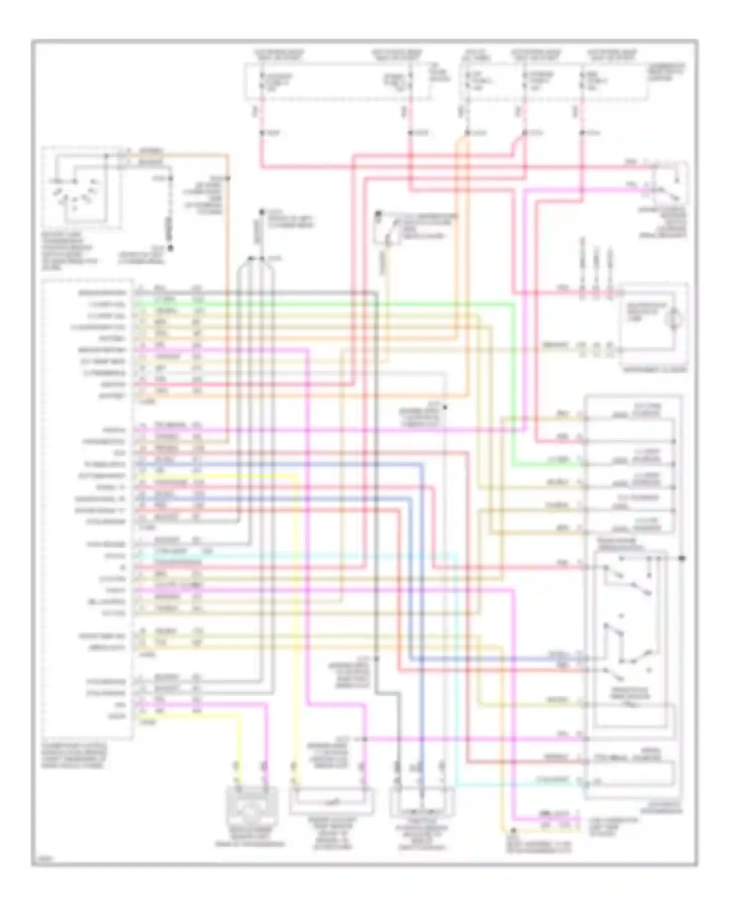 Caprice Impala SS Chevrolet  (1995-1996): 4.3l (vin w), transmission circuit
