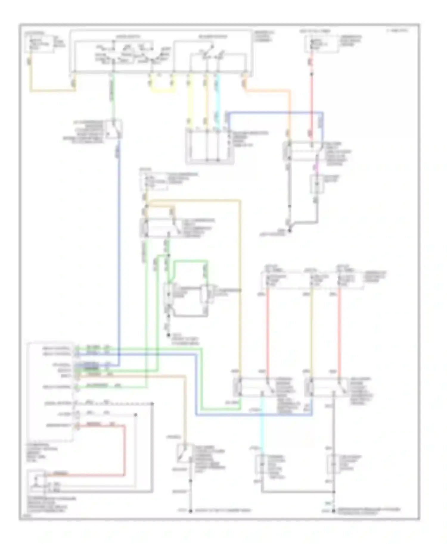Wiring diagram 1 21 26 a/c request a/c on signal switch input for Chevrolet Caprice Impala SS  (1995-1996) (1 of 1)